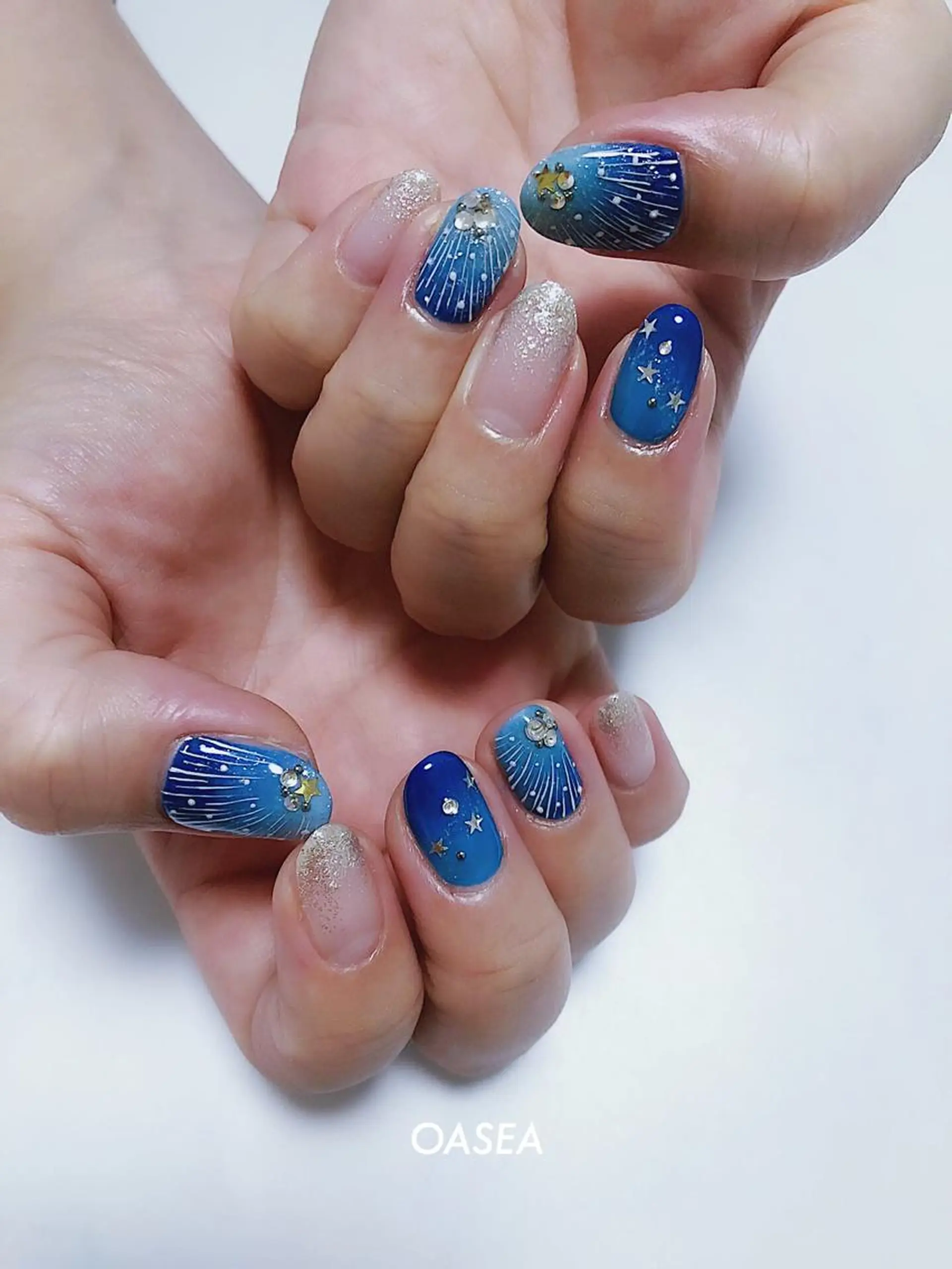 ネイル ハンドネイル 🌞💜 KAORI 🌴のネイルデザイン