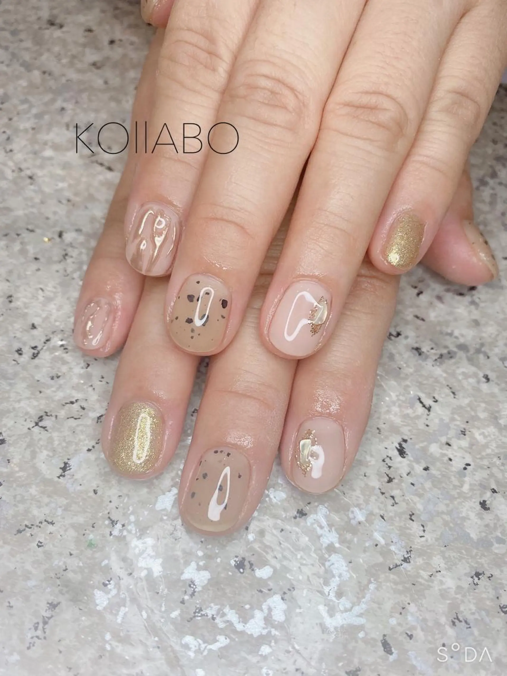 ネイル KOLLABO nailのネイルデザイン
