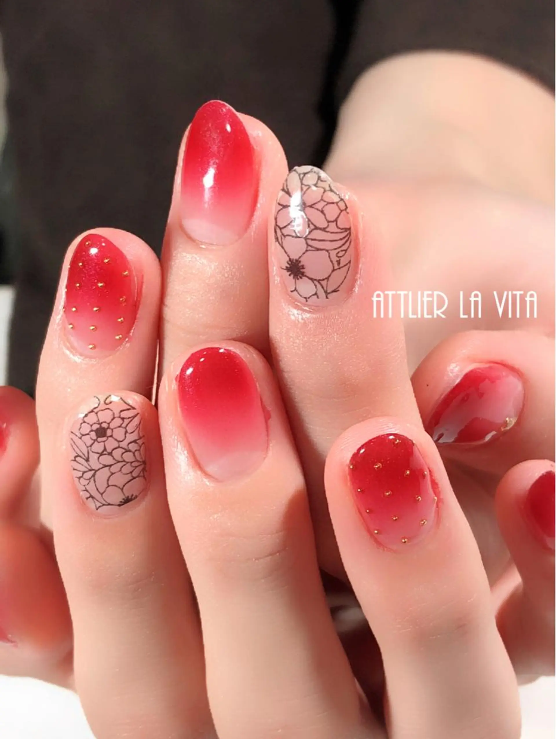 ネイル ハンドネイル atelier la vita所属・lavita. mimuraのネイルデザイン