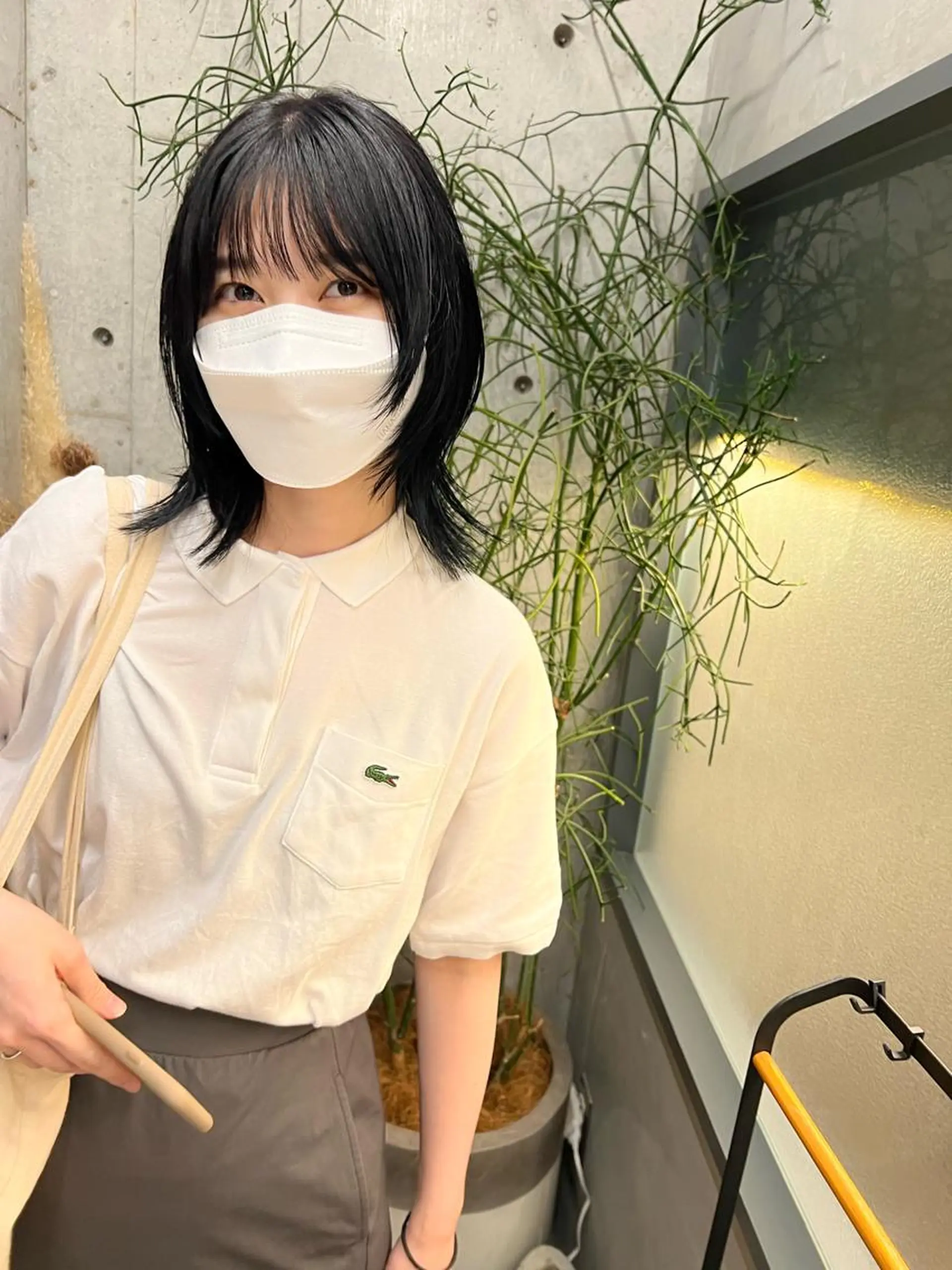 ミディアム カラー ウルフカット カット ヘアカラー トリートメント sakoda shunkiのヘアスタイル