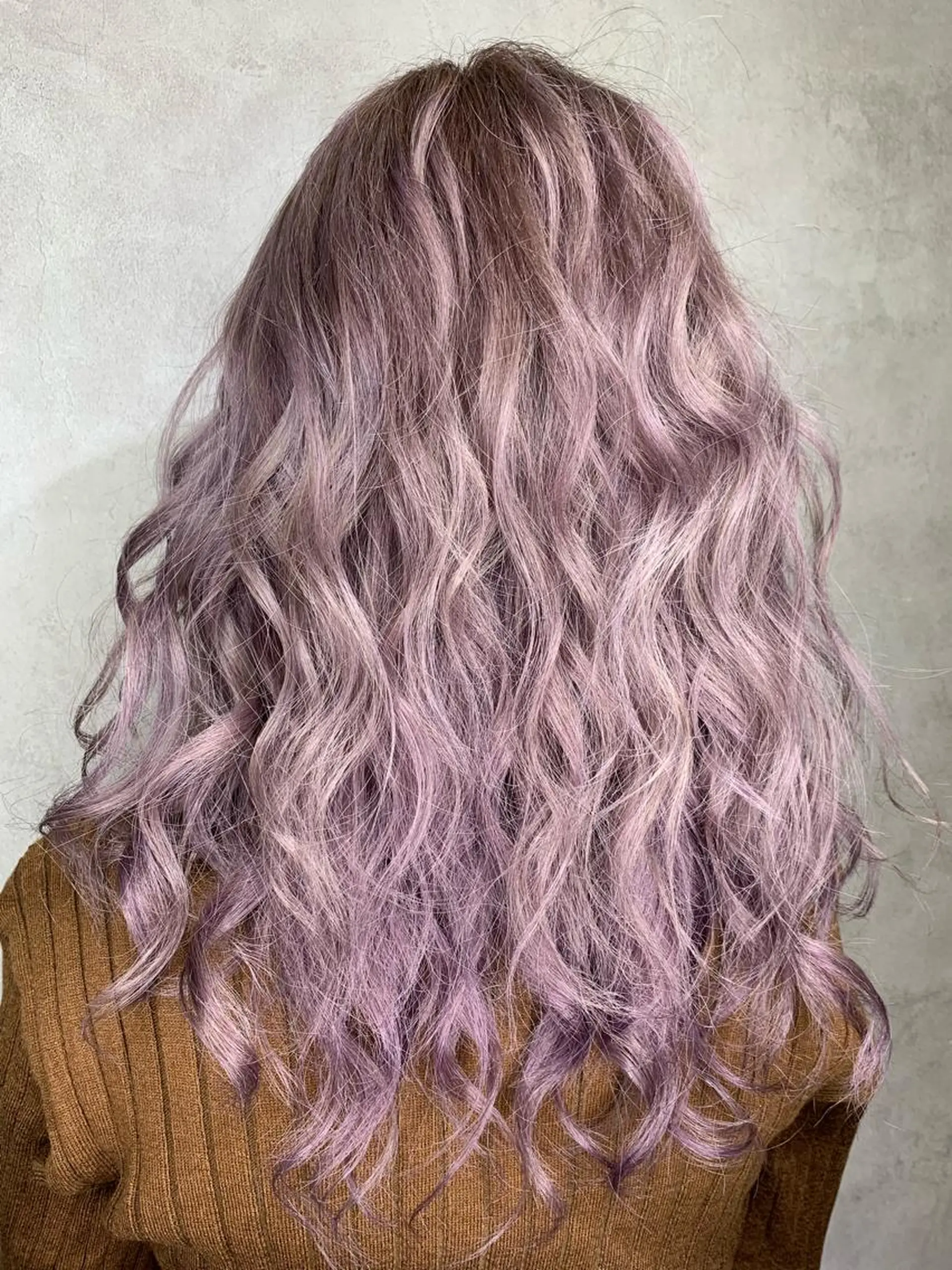 ロング ヘアカラー トリートメント 西村 雄二/エクステのヘアスタイル