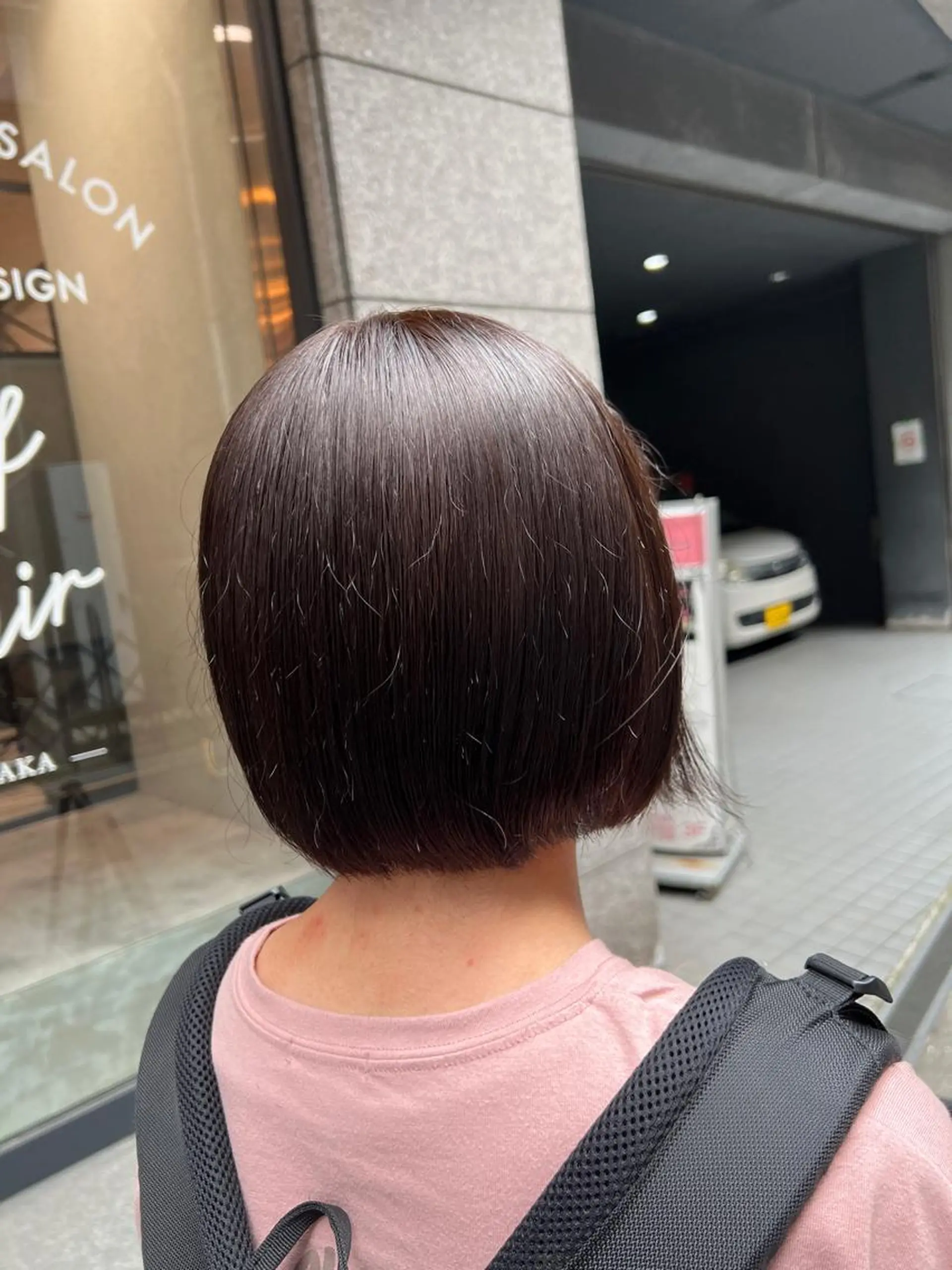ショート カラー 髪質改善ストレート Kantaのヘアスタイル