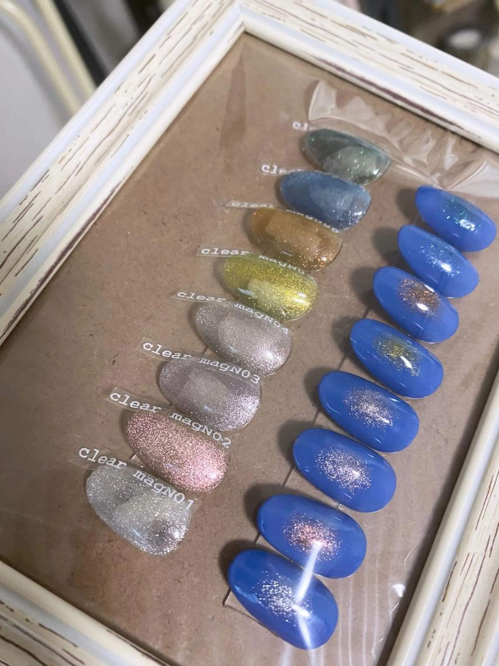 ネイル クリアネイル マグネットネイル ハンドネイル ハンドケア 🌿Charme🌿 MAIのネイルデザイン