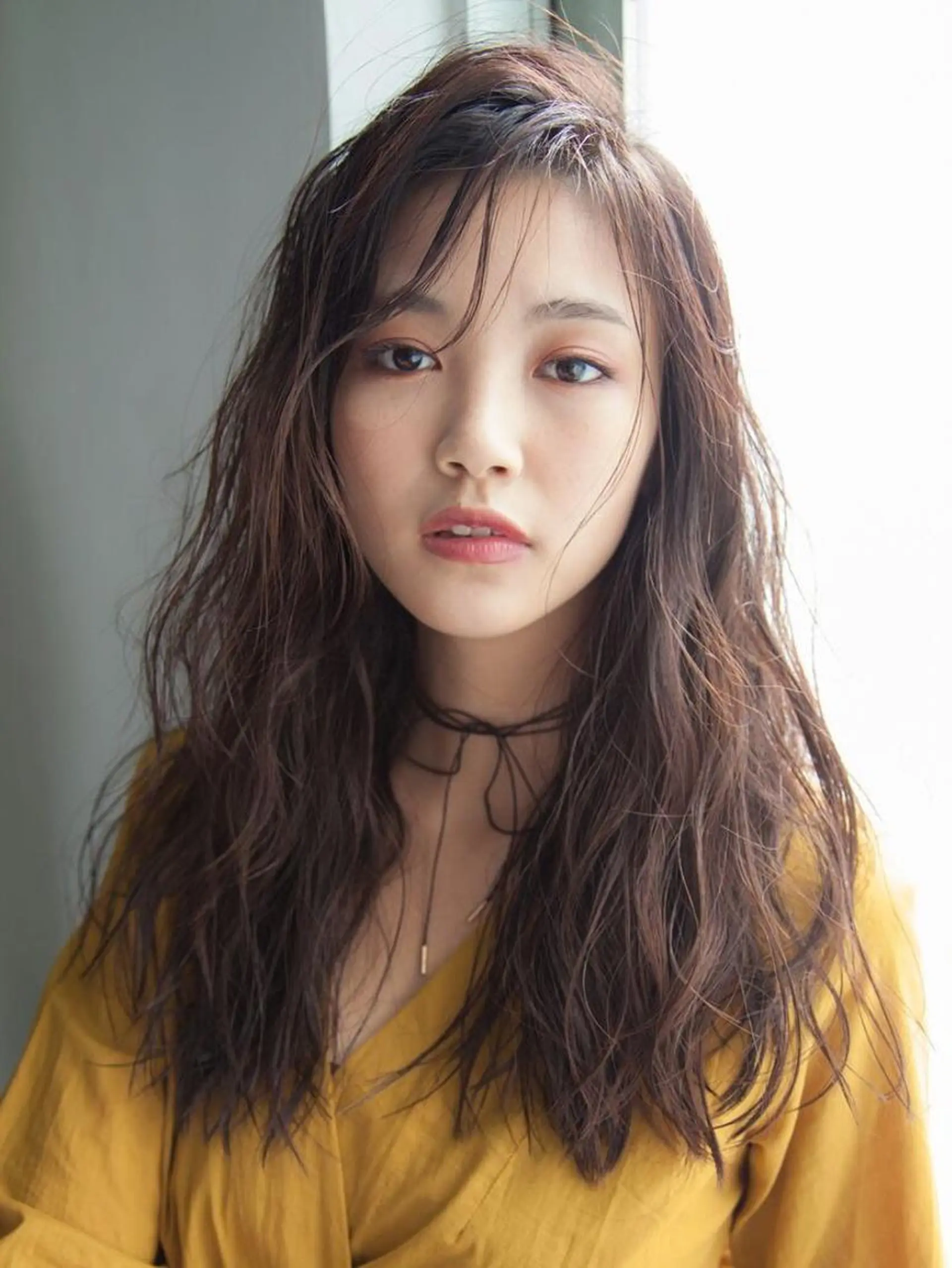 ロング カラー パーマ 銀座/美髪縮毛矯正 /髪質改善/山本翔華のヘアスタイル