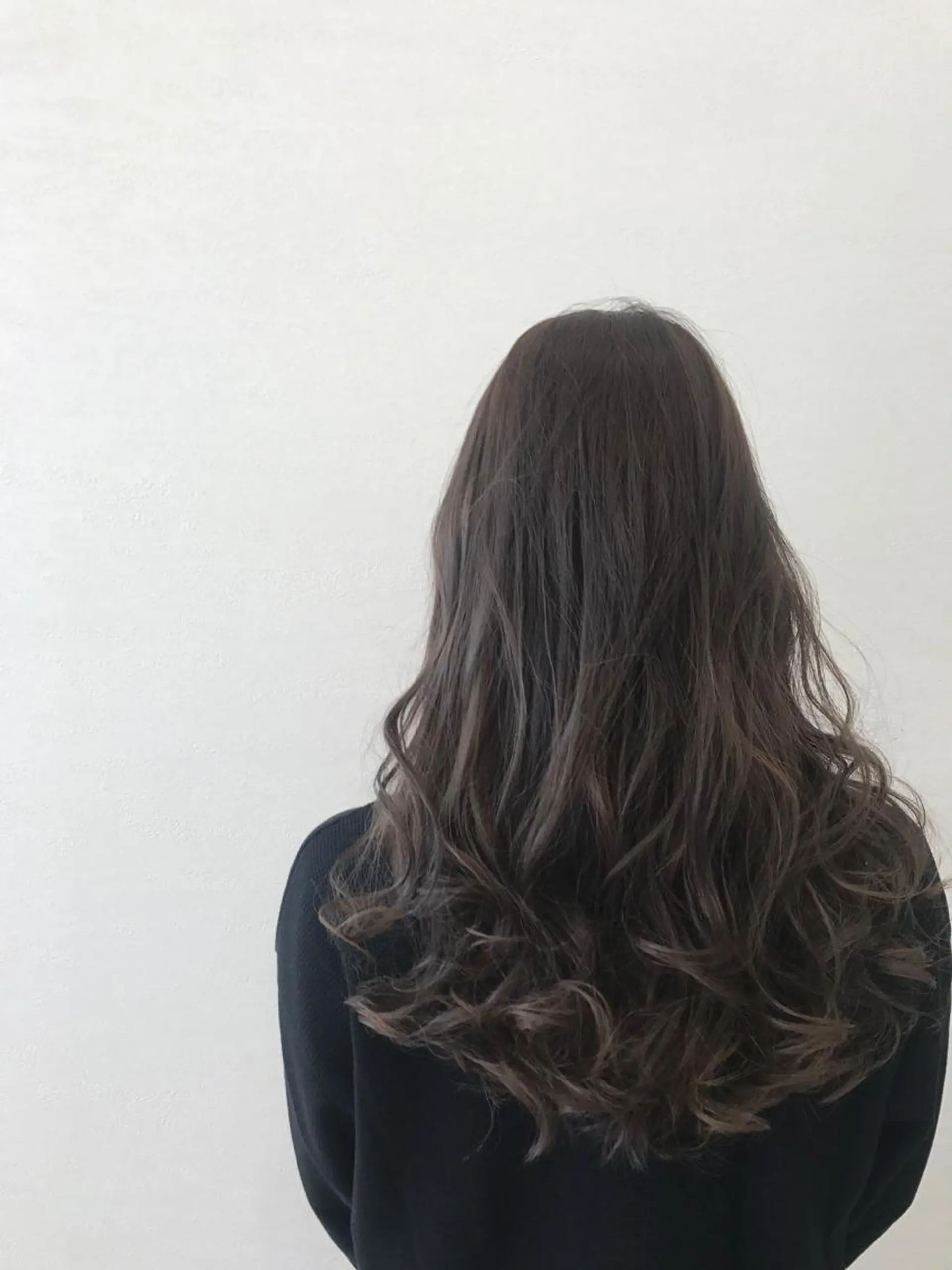 セミロング カラー ヘアカラー トリートメント 星野 慎也のヘアスタイル