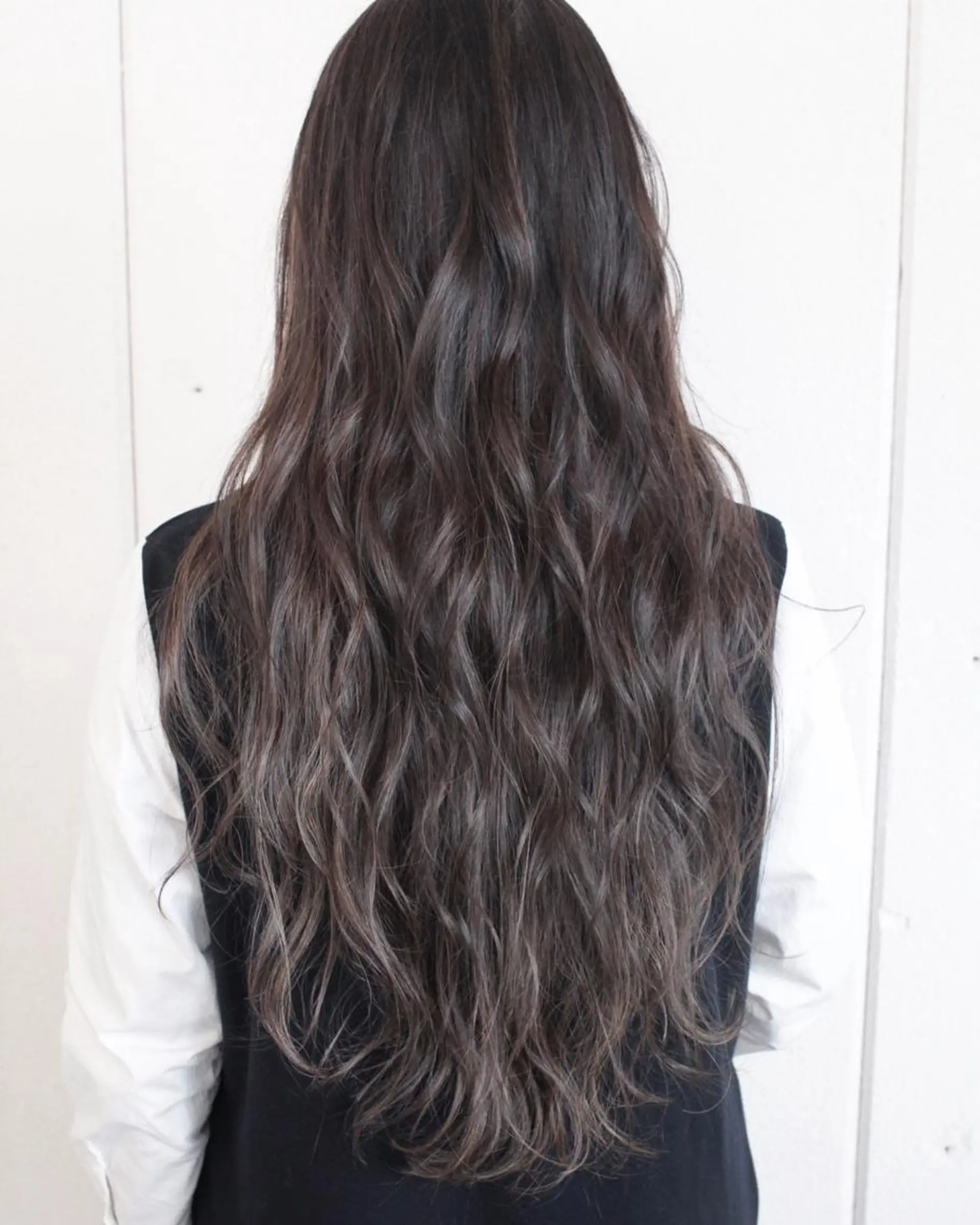 ロング カラー ヘアアレンジ ハイライトカラー 3Dハイライト ハイライト トリートメント Mariana/ 鶴原-ハイライトのヘアスタイル