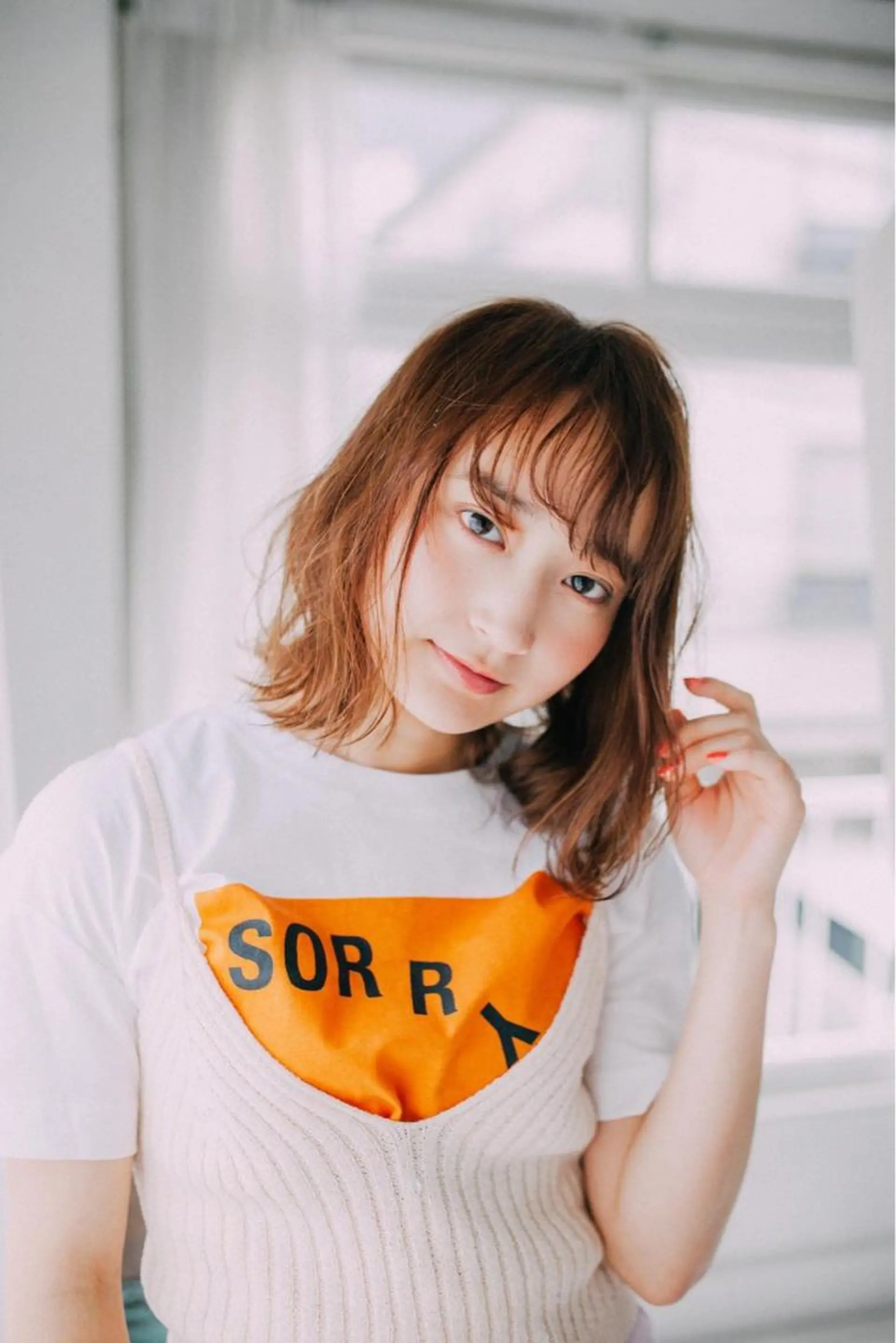 ミディアム カット ヘアカラー トリートメント Gemini代表 Maedaのヘアスタイル