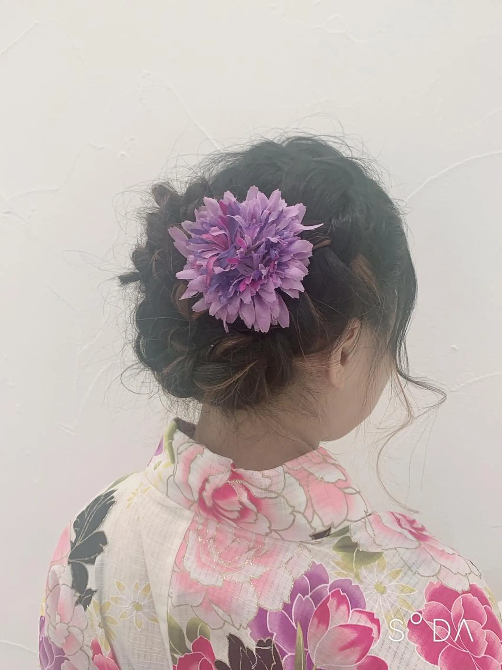 ロング ヘアアレンジ ヘアセット ミドウチ アヤカのヘアスタイル