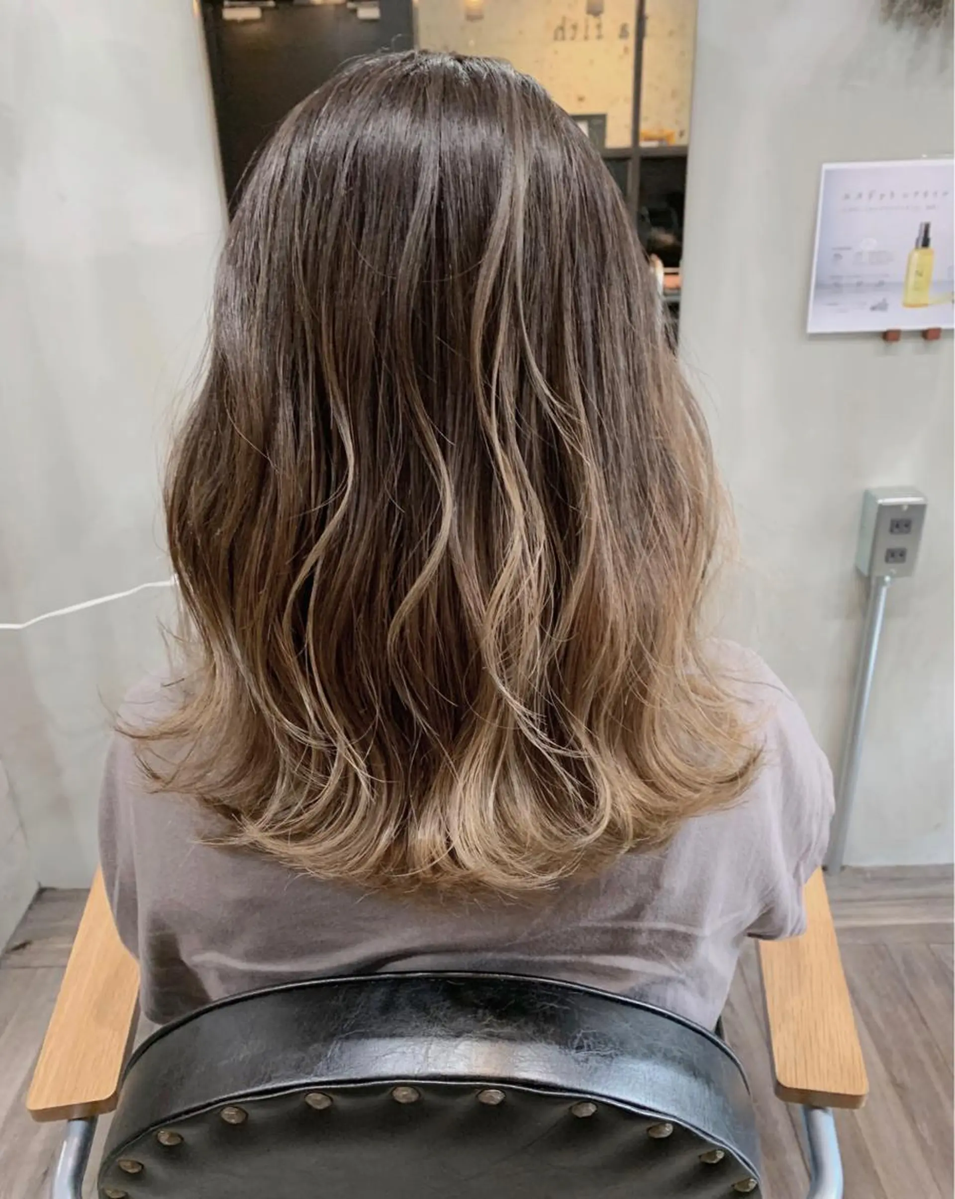 ロング 学生 カット ヘアカラー トリートメント 山本 みきのヘアスタイル