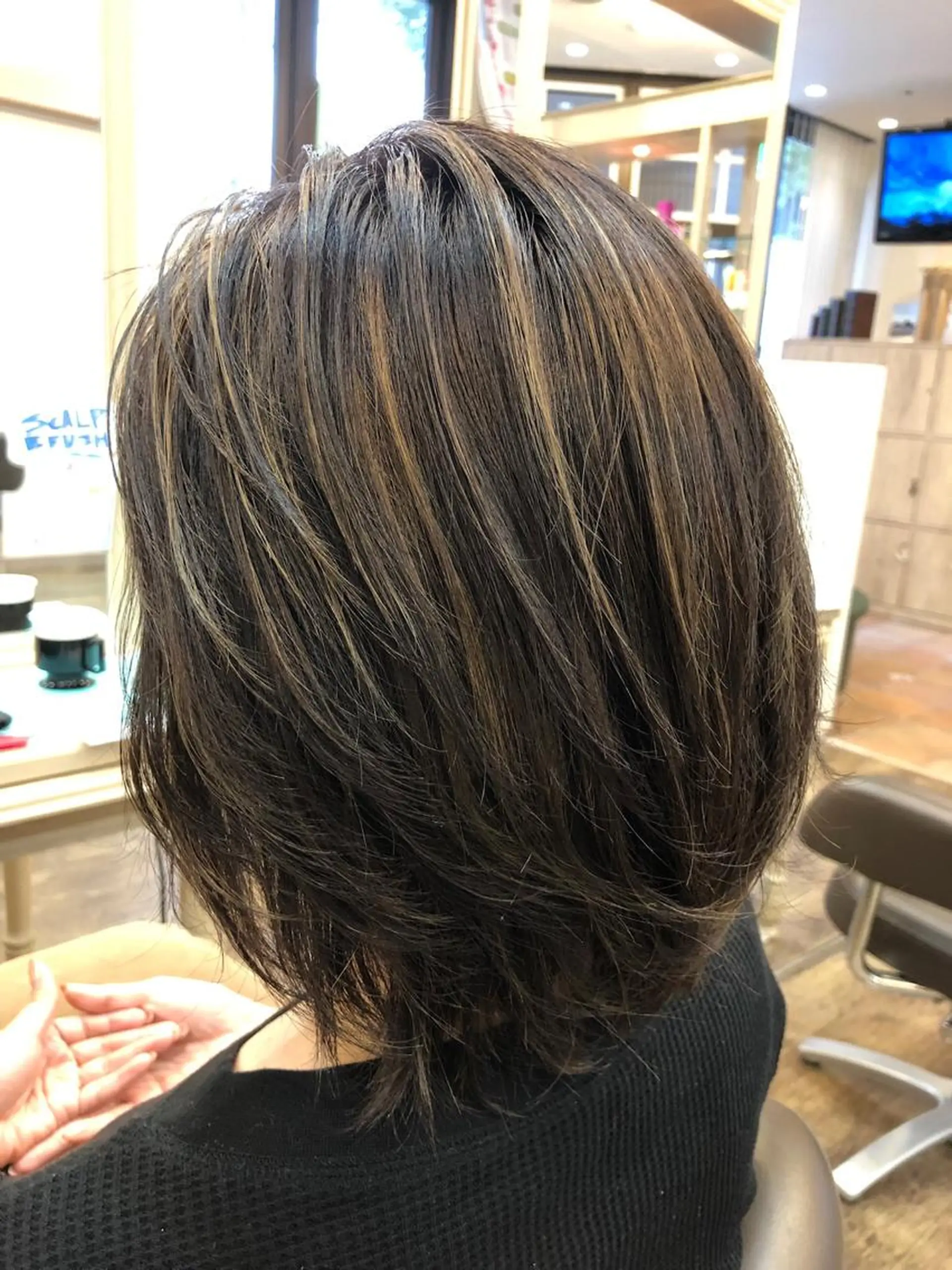 ミディアム カラー ヘアカラー 尚平 40代からの 髪質改善専門のその他イメージ