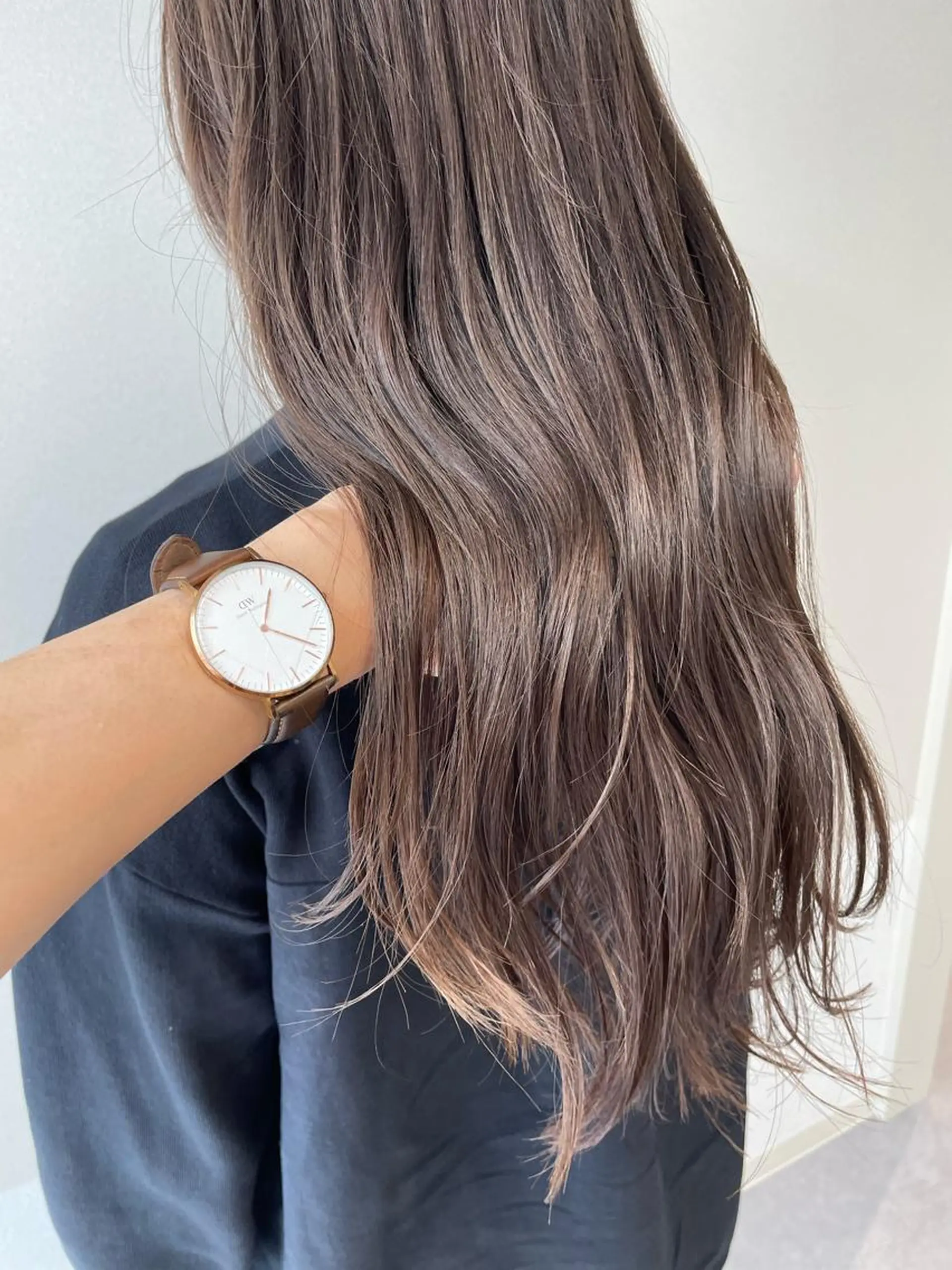 カラー gotoday天神所属・緒方リエ 時短ショート・ボブのヘアスタイル