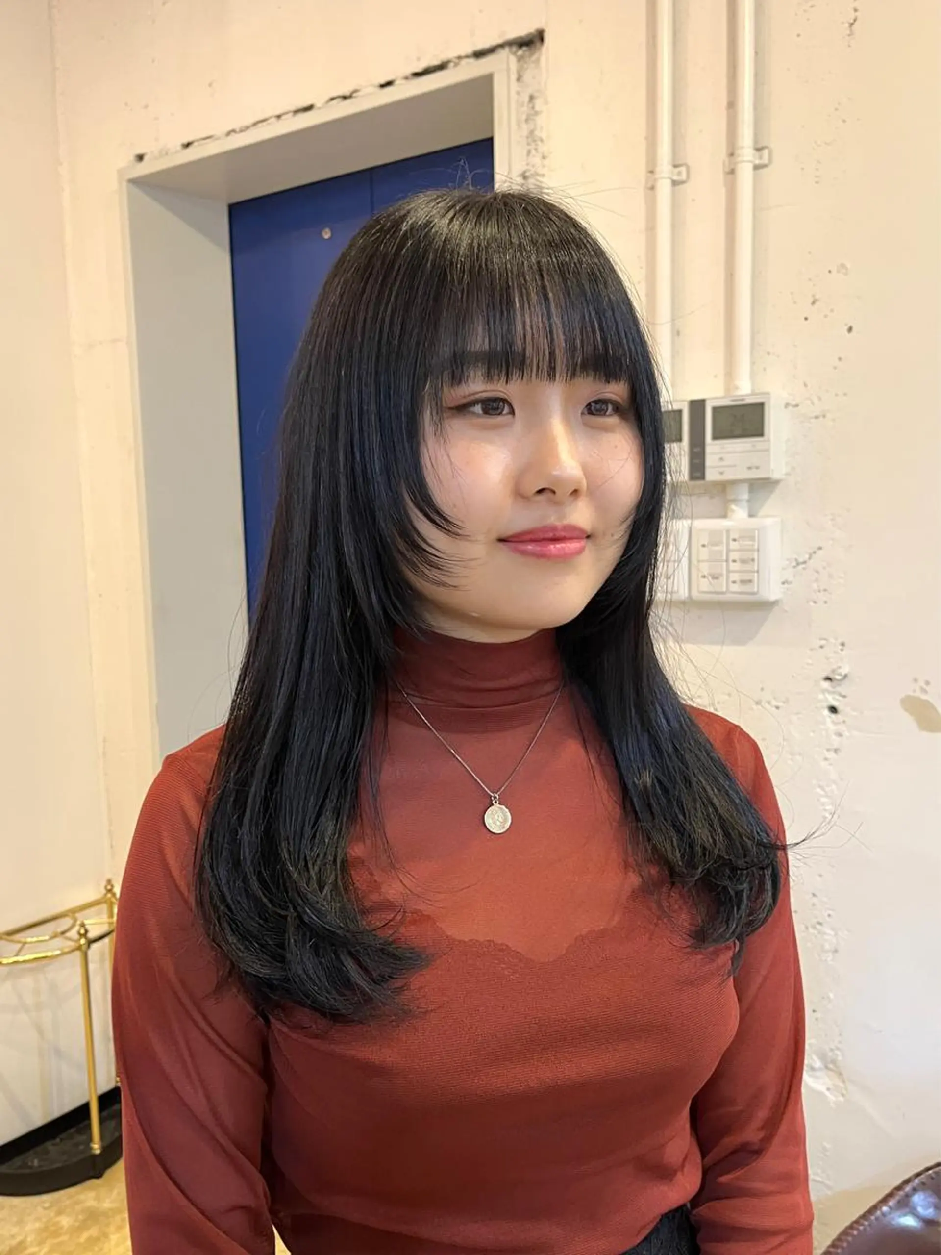 セミロング カラー カット ヘアカラー トリートメント RYOMA/ 似合わせ🎧🤍のヘアスタイル