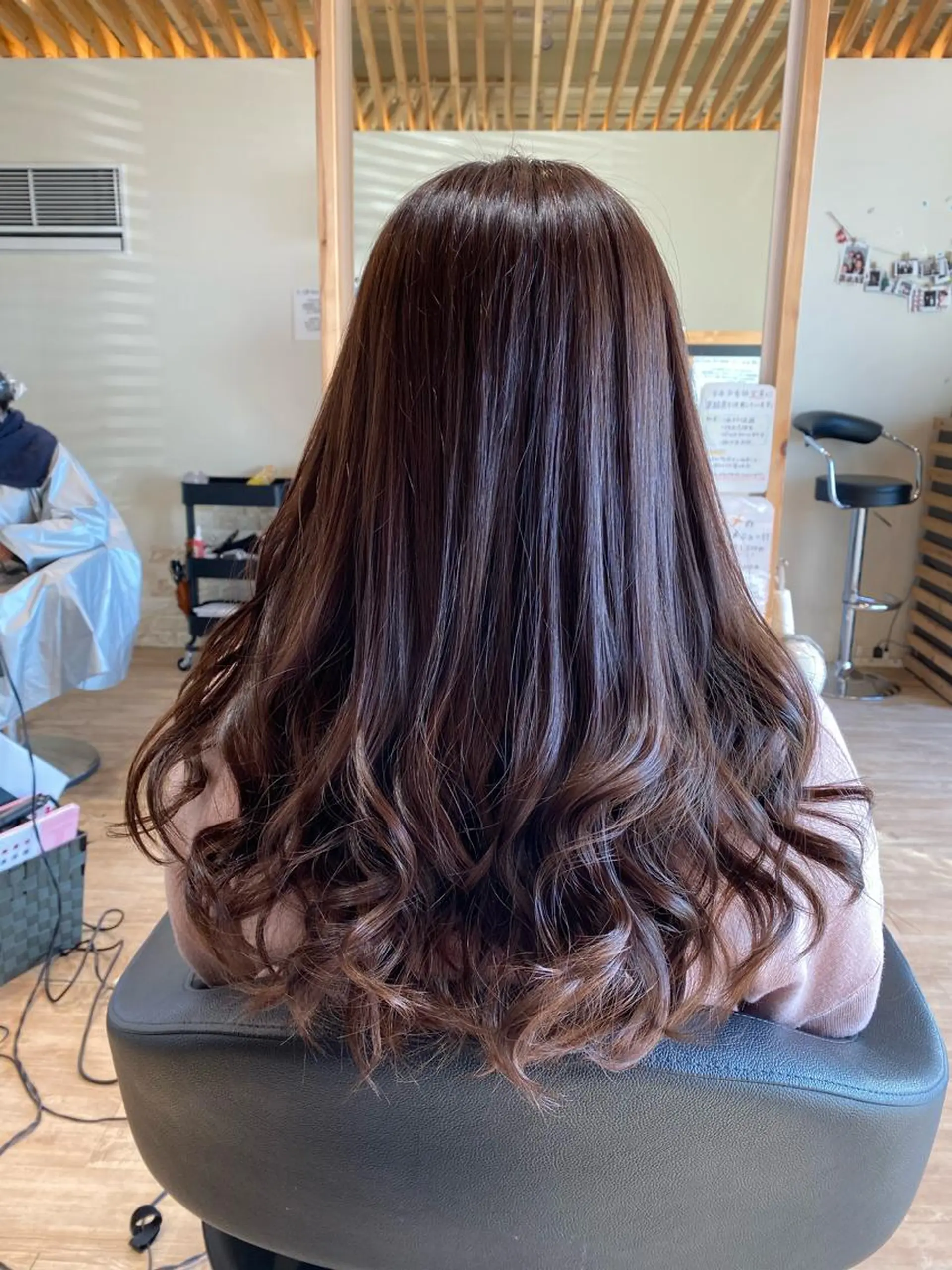 ロング カラー 関口 友行のヘアスタイル