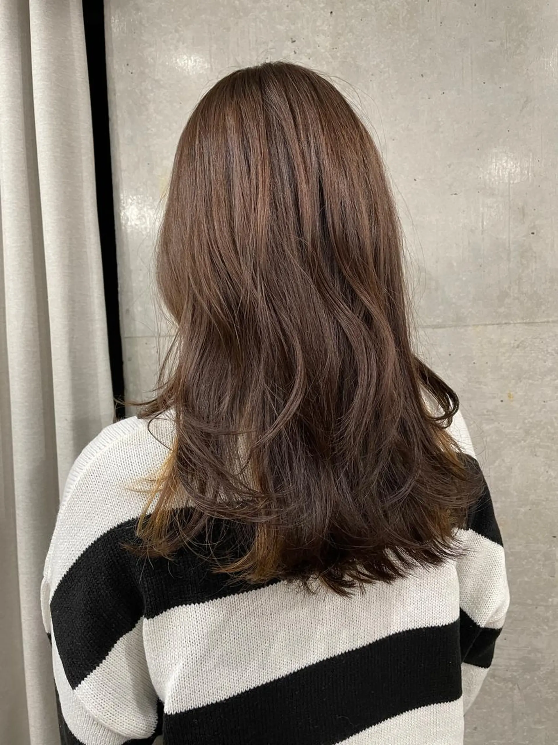 ミディアム 吉田一輝 外国人パーマのヘアスタイル