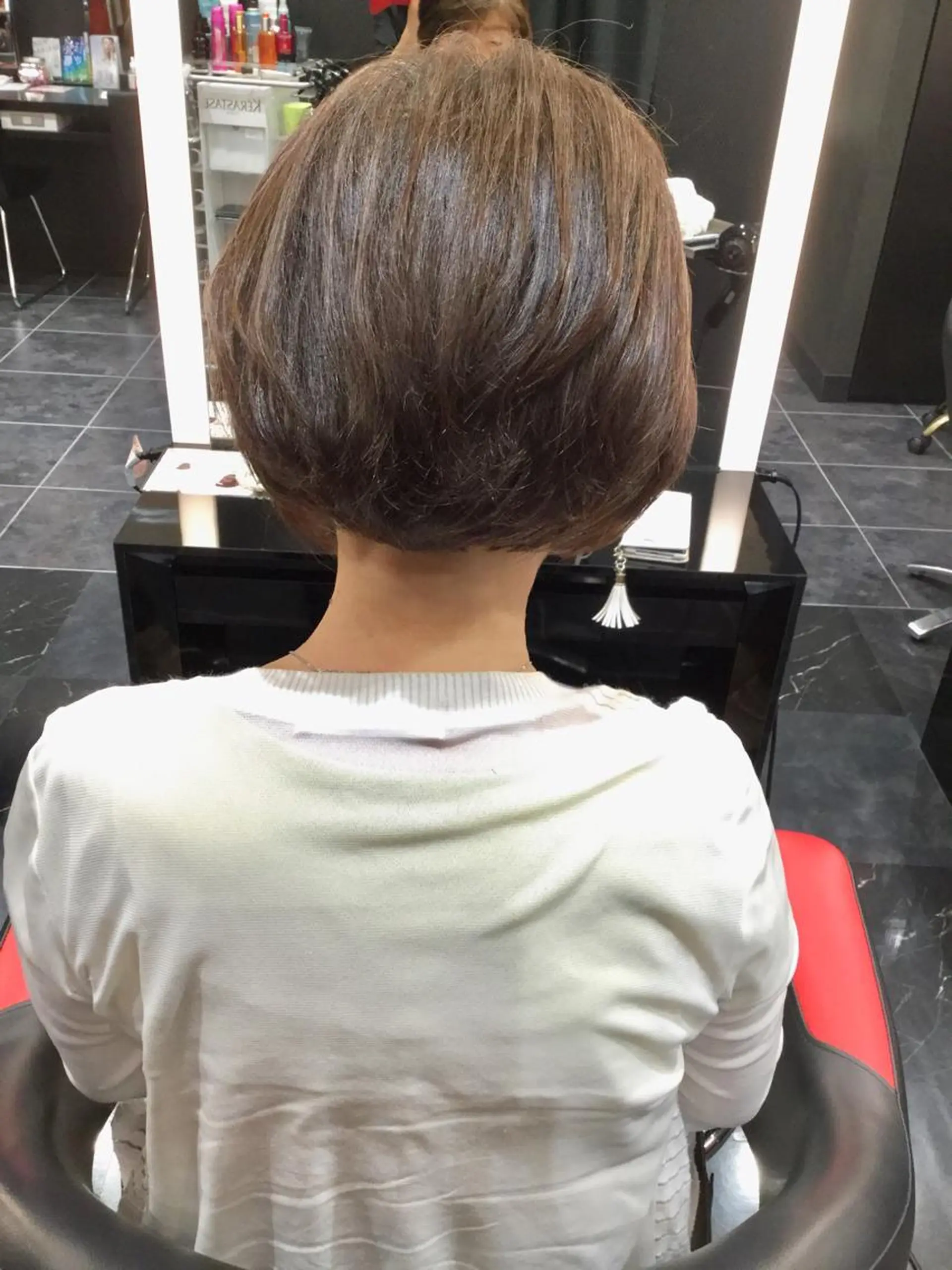 ショート Annon プライベートサロンのヘアスタイル