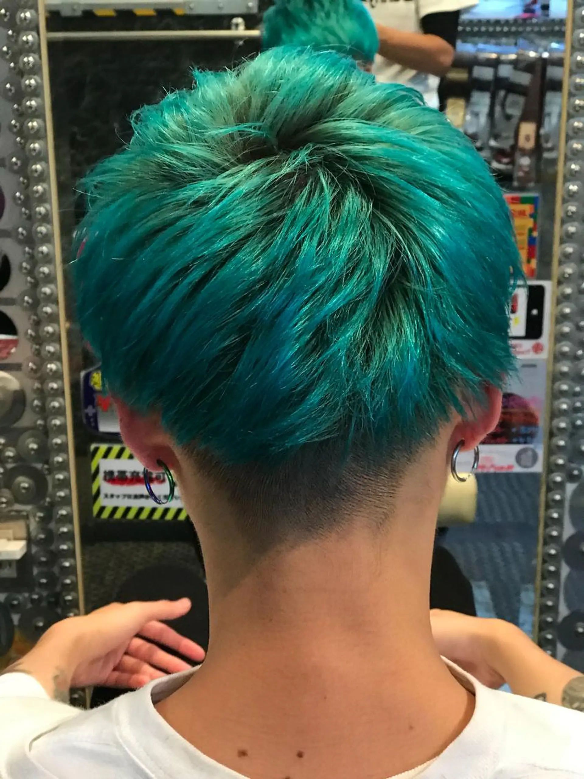 ショート 🌈派手髪エクステ ブレイズ🌈ひろとのヘアスタイル