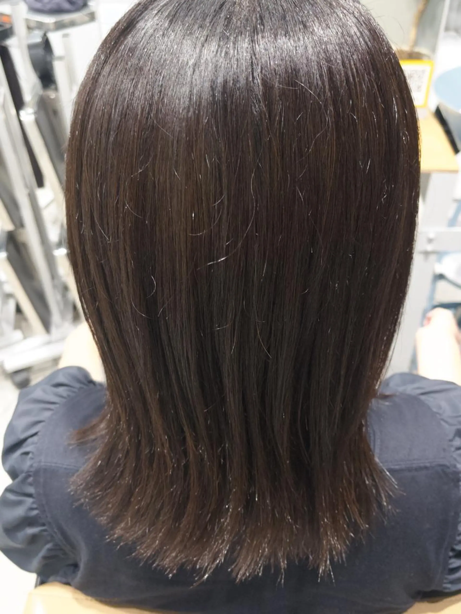 ミディアム カラー ベージュカラー ハイライトカラー ハイライト カット ヘアカラー トリートメント FILMS所属・-みつま はるな-のヘアスタイル