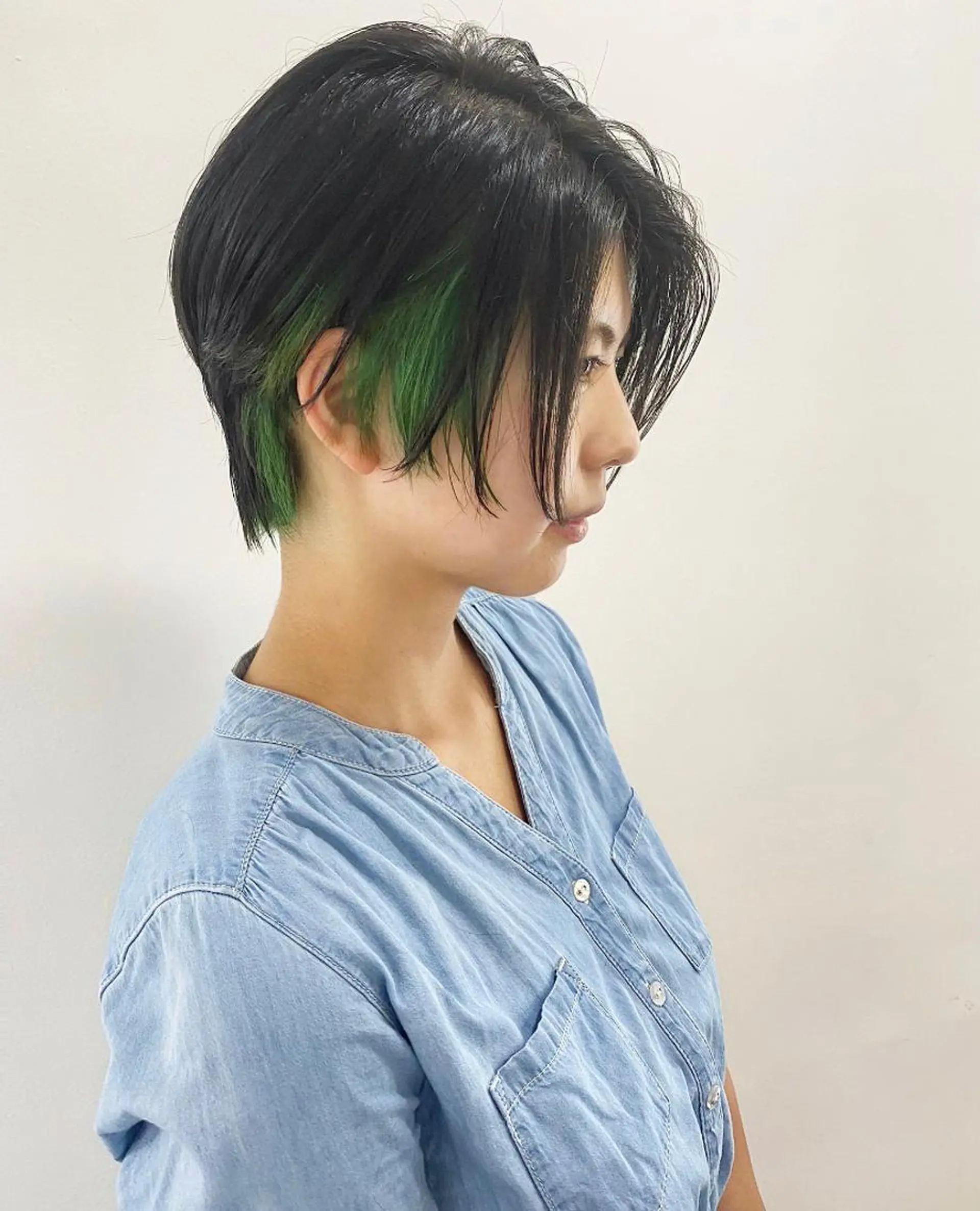 ショート カラー ショートヘア フラム所属・WATANABE MISAKIのヘアスタイル