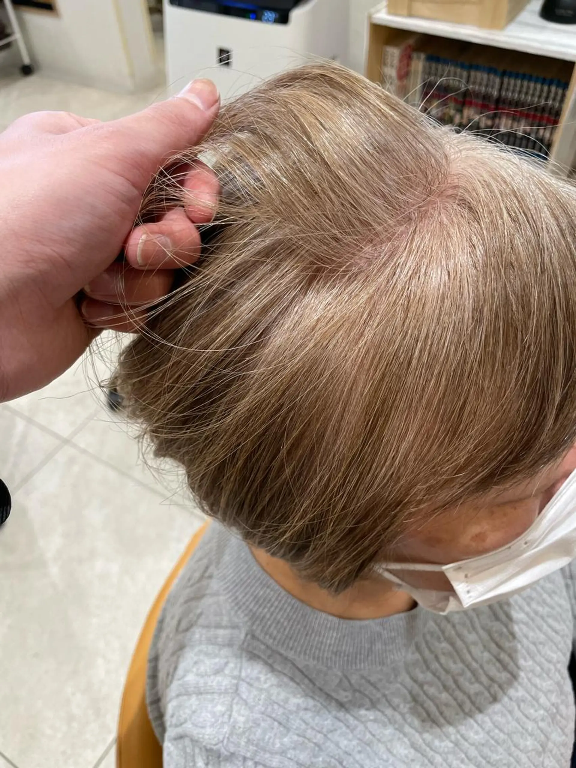 ショート カラー AGU 三条店 林　雄のヘアスタイル