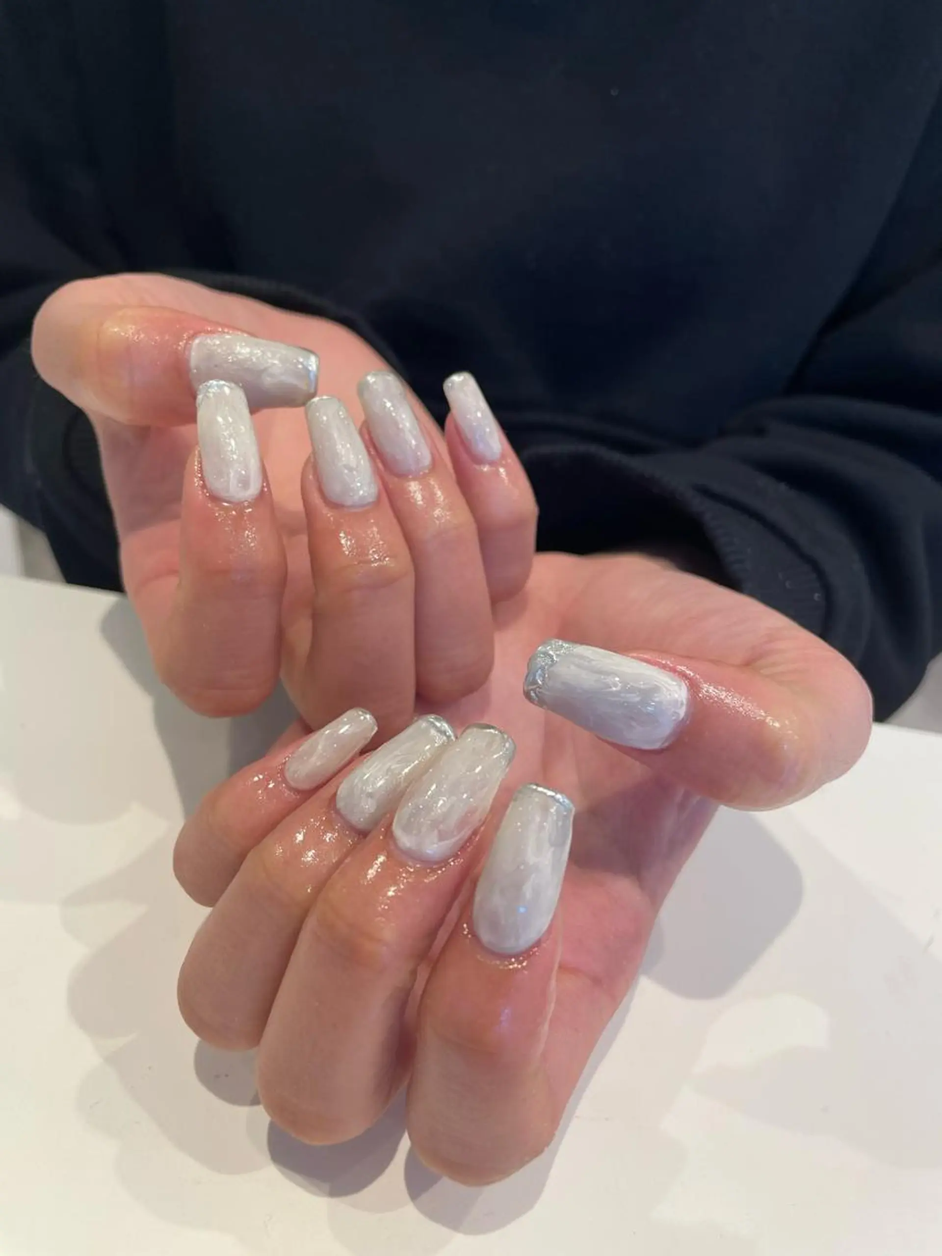 ネイル 束感まつ毛/ネイル/ LED♥KIRARAのマツエク・マツパデザイン