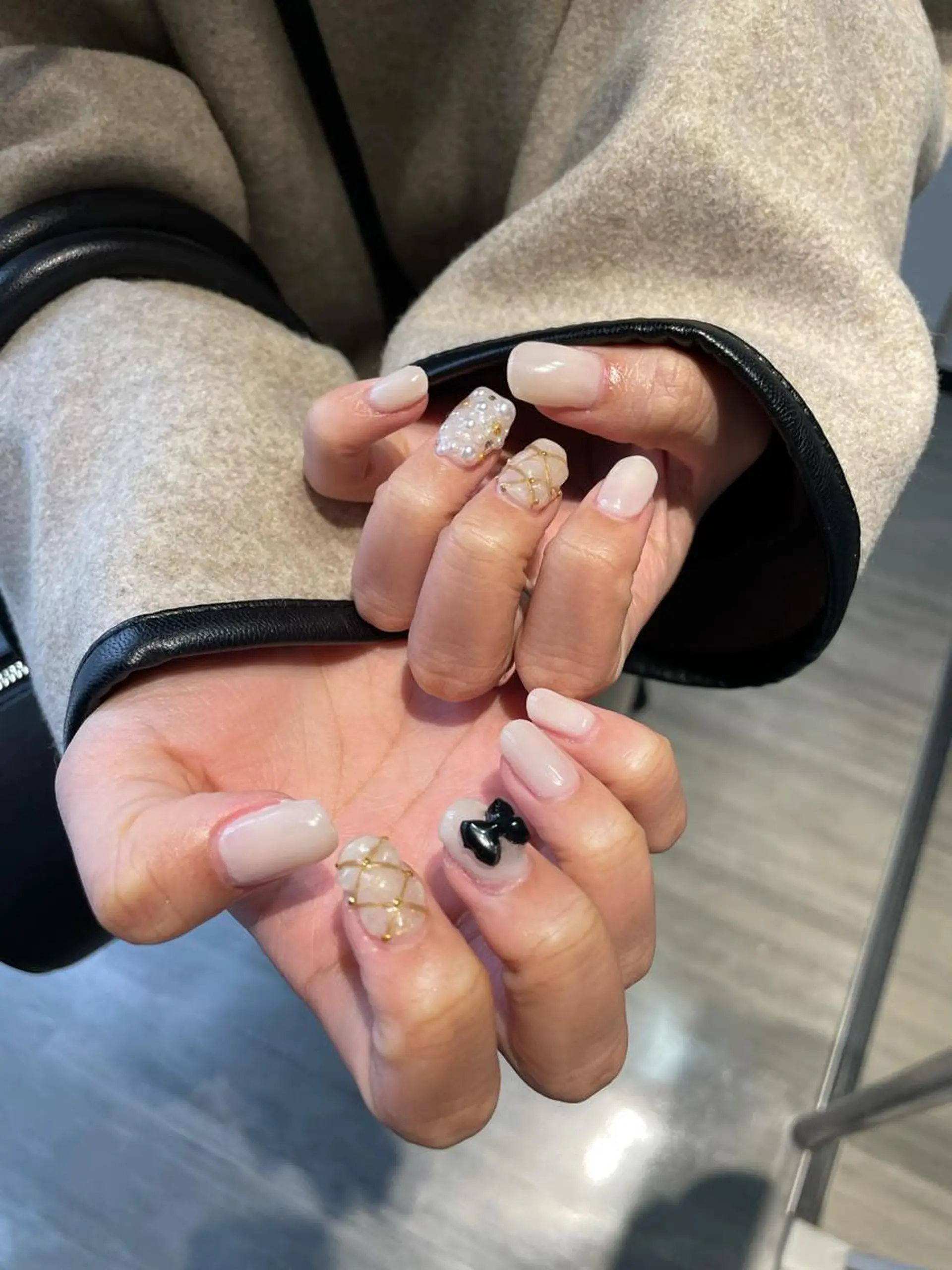 ネイル 束感まつ毛/ネイル/ LED♥KIRARAのマツエク・マツパデザイン