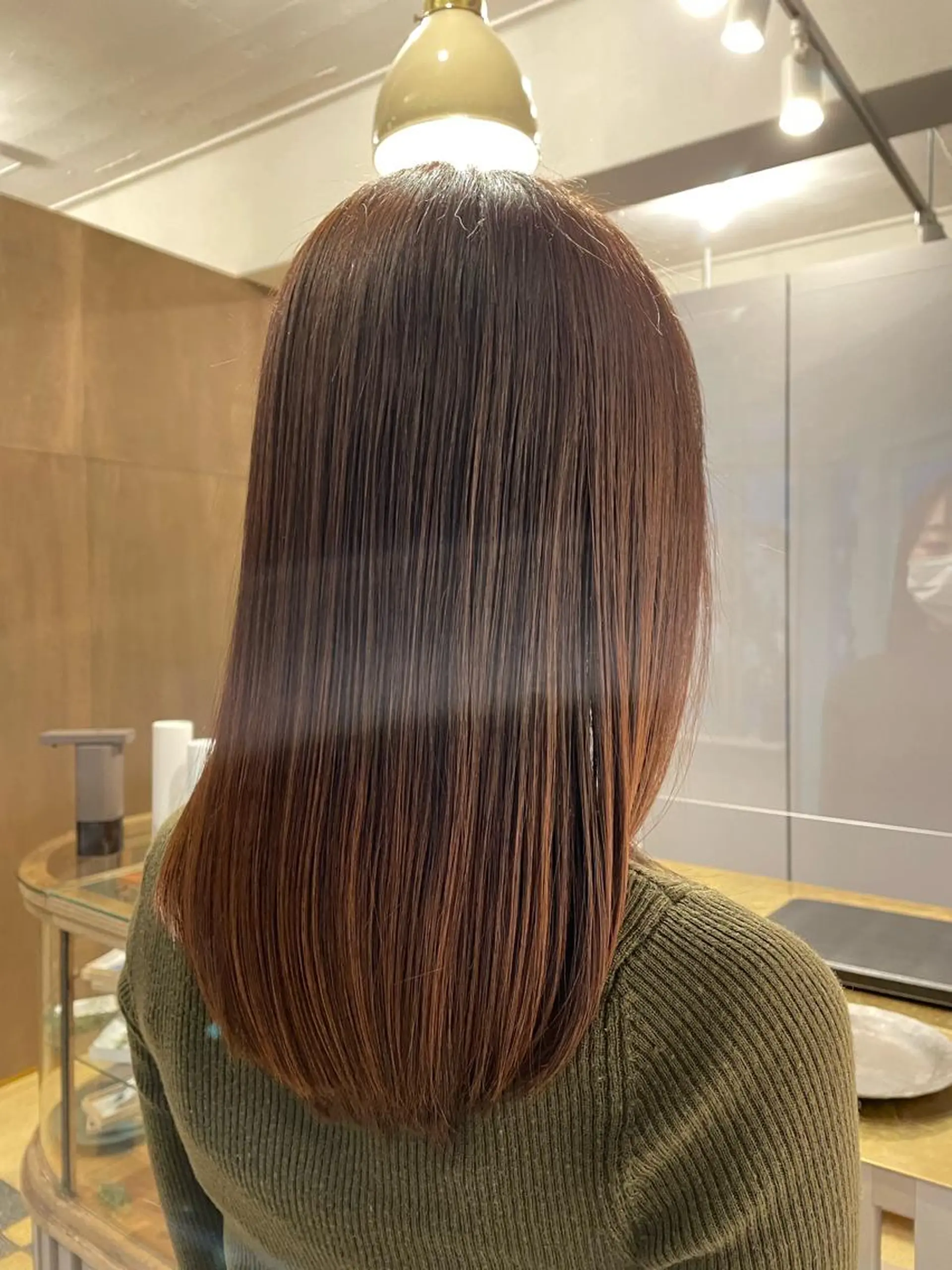 ロング カラー 【髪質改善】【美髪】 【ツヤ髪】ほしのちりのヘアスタイル