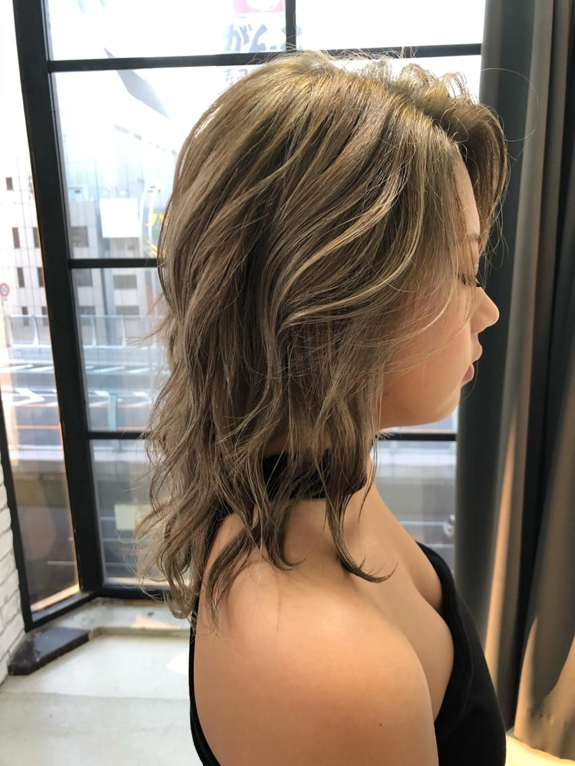セミロング カラー welring hair salonのヘアスタイル