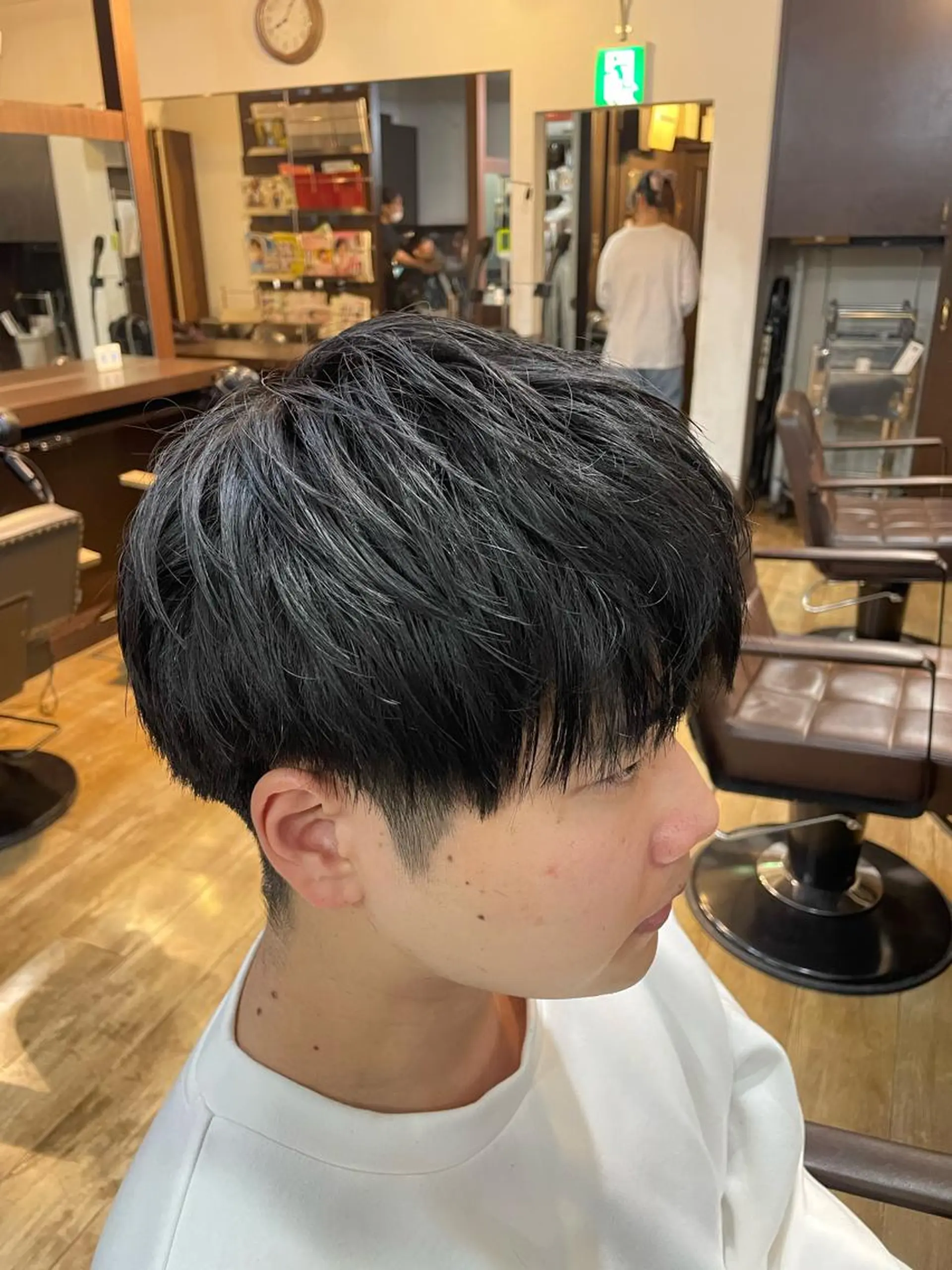 ショート メンズ 加藤 聖也のヘアスタイル
