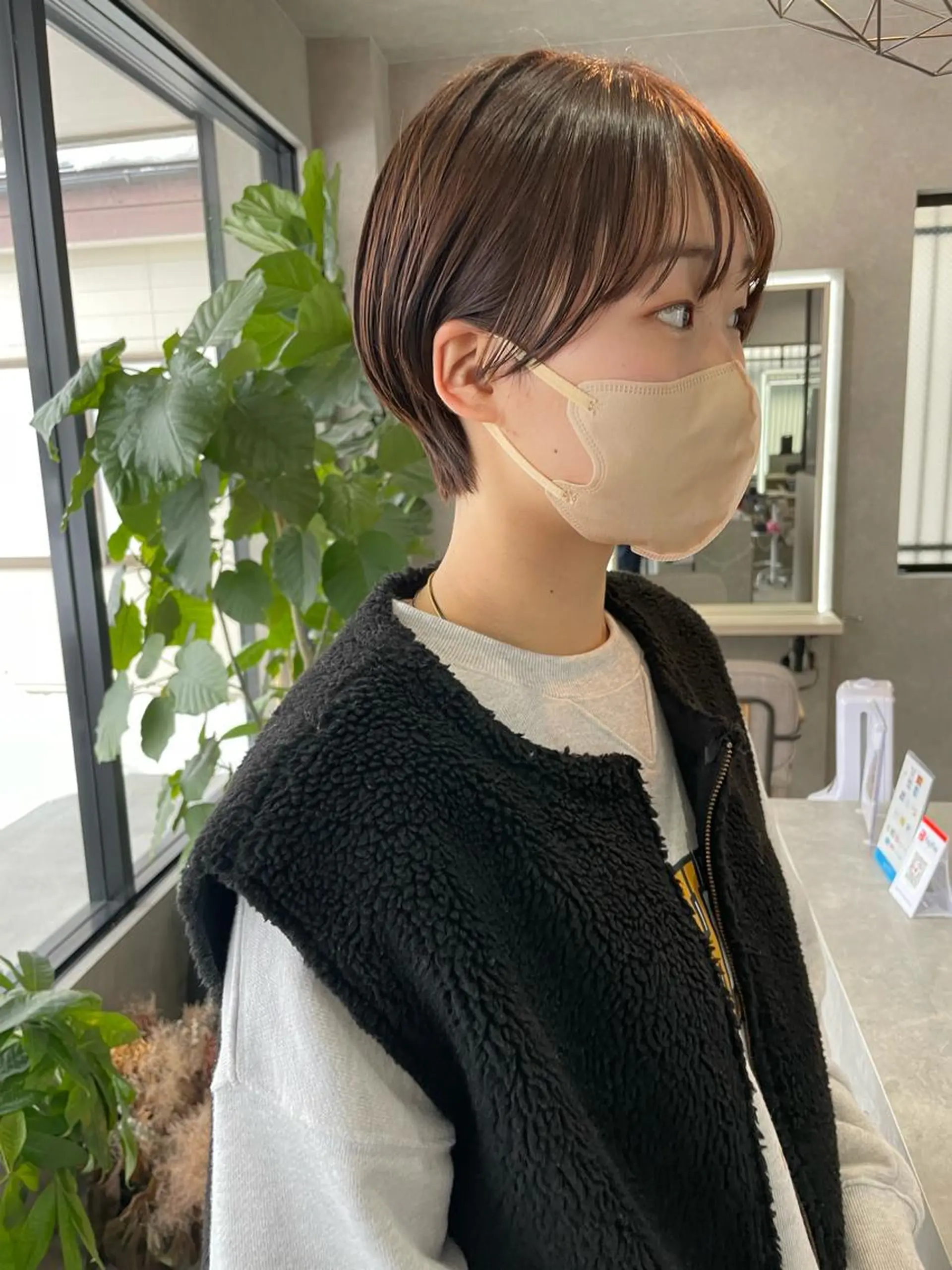 ショート ショートヘア 河原 亮のヘアスタイル