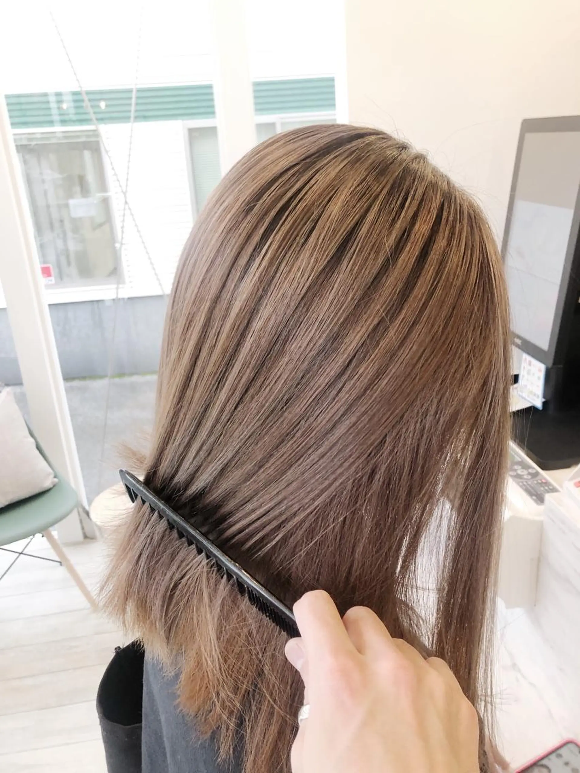 セミロング ヘアカラー トリートメント shower hair salon所属・【shower】 yousuke代表のヘアスタイル