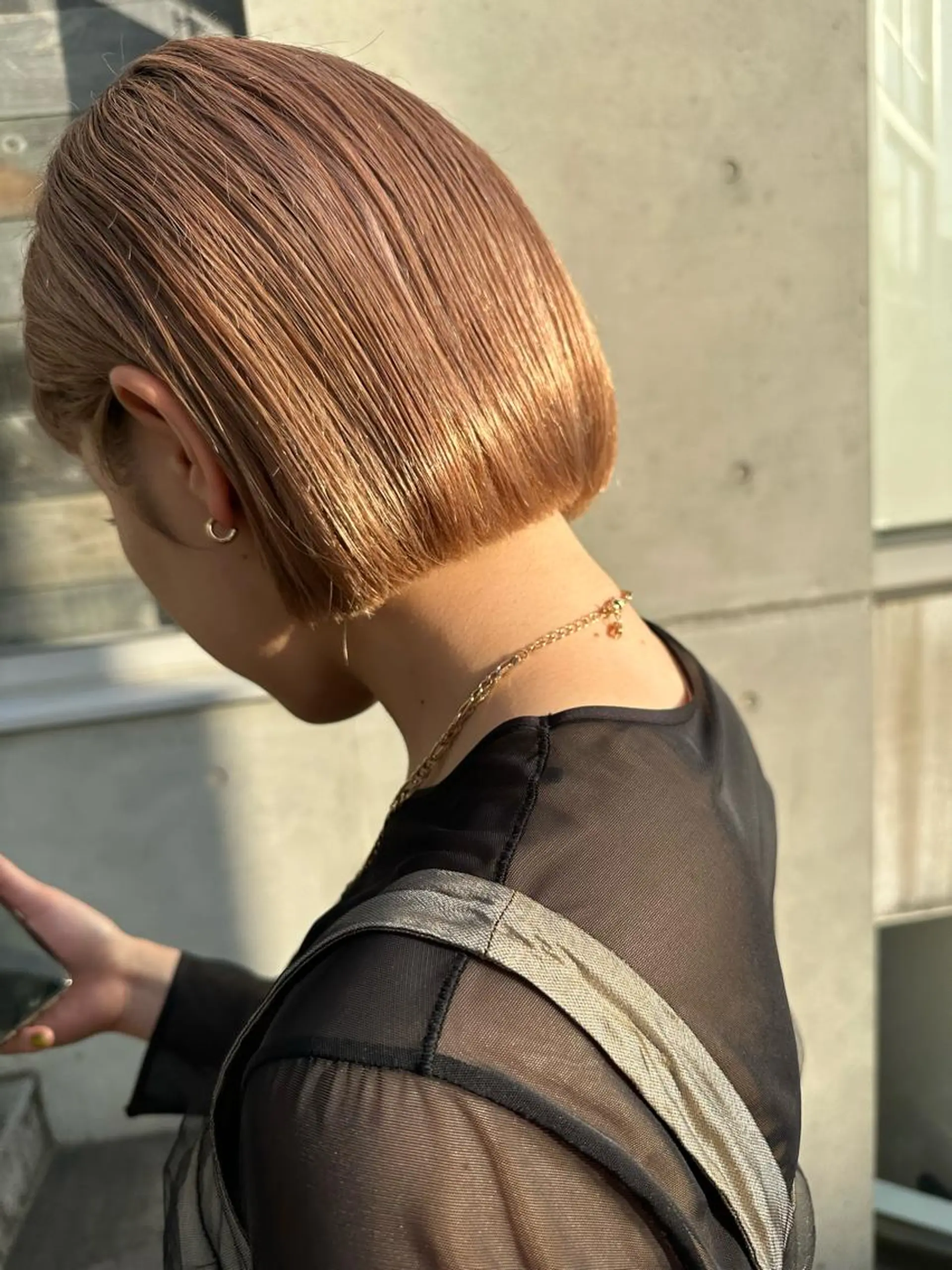 ショート ボブ 韓国レイヤーカット/ 艶カラー/ noaのヘアスタイル