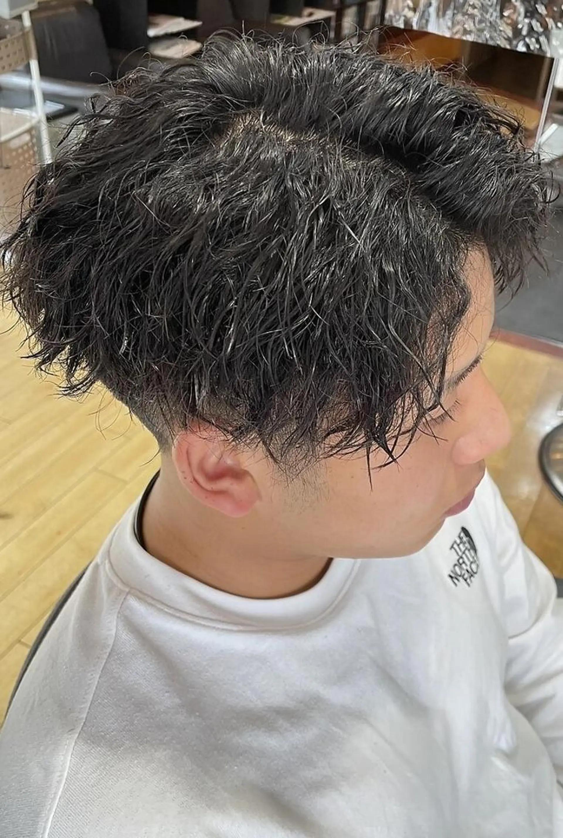 ショート カット パーマ トリートメント パピヨンロゼ中川 髪質改善/低ダメージのヘアスタイル