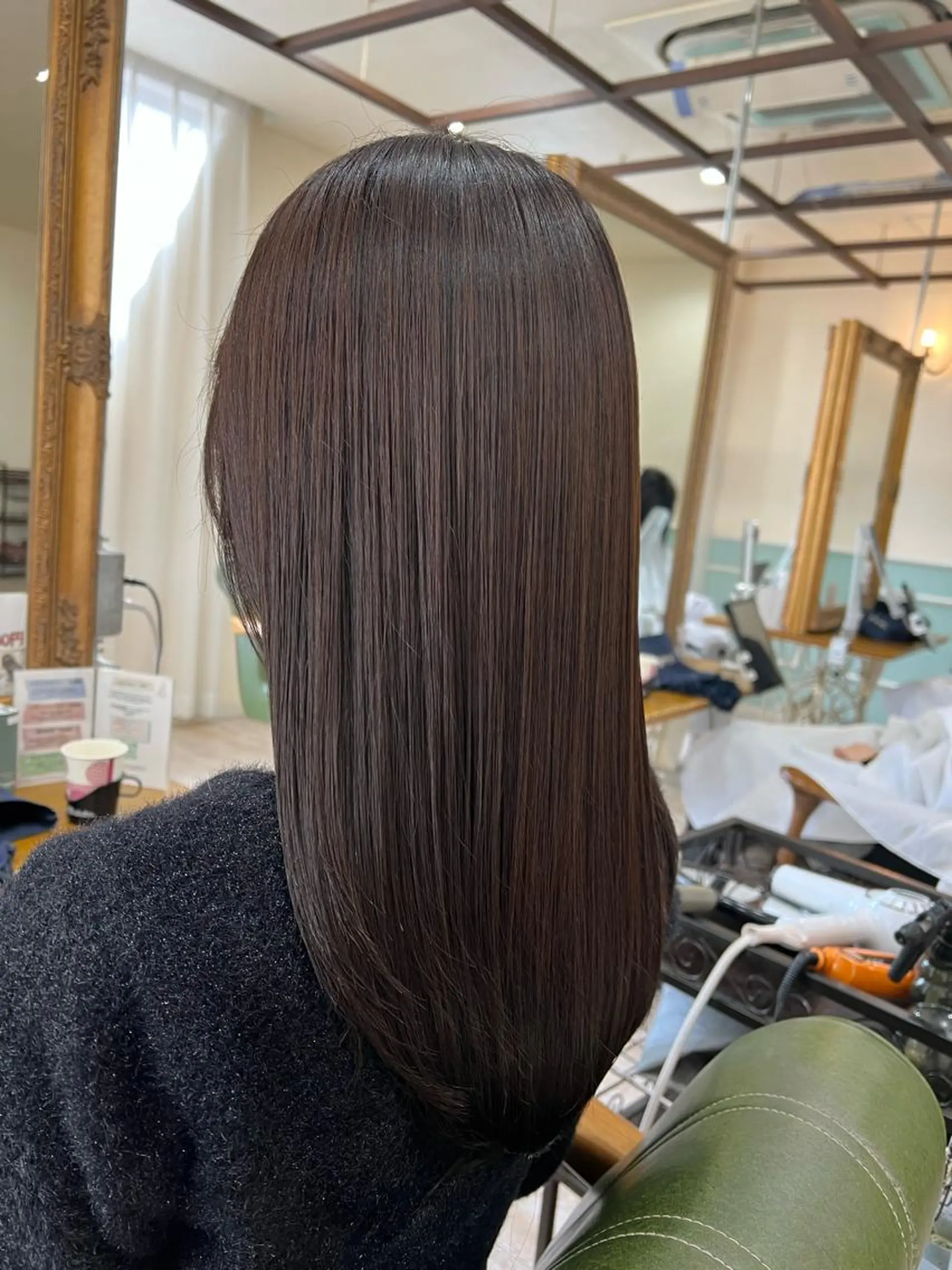 ロング カット 縮毛矯正 トリートメント 新越谷noble店長 松本拓也▶◀*.のヘアスタイル