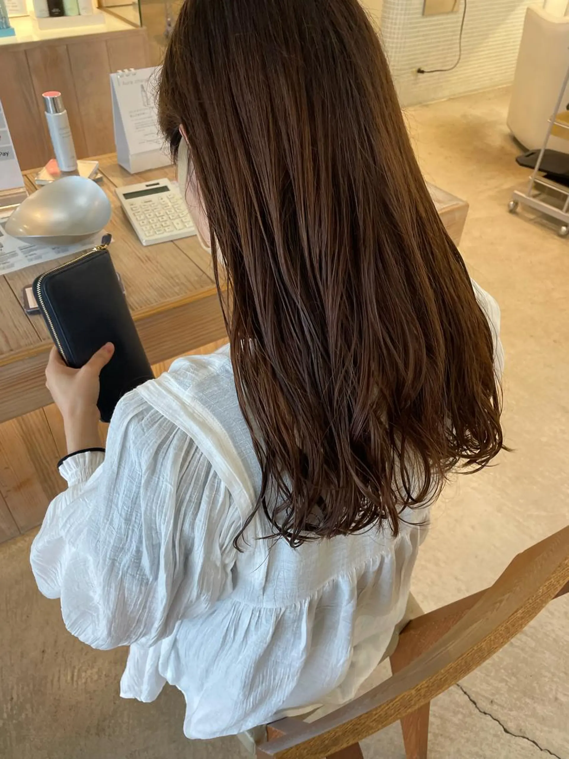 ロング パーマ レイヤーカット/ マリアのヘアスタイル