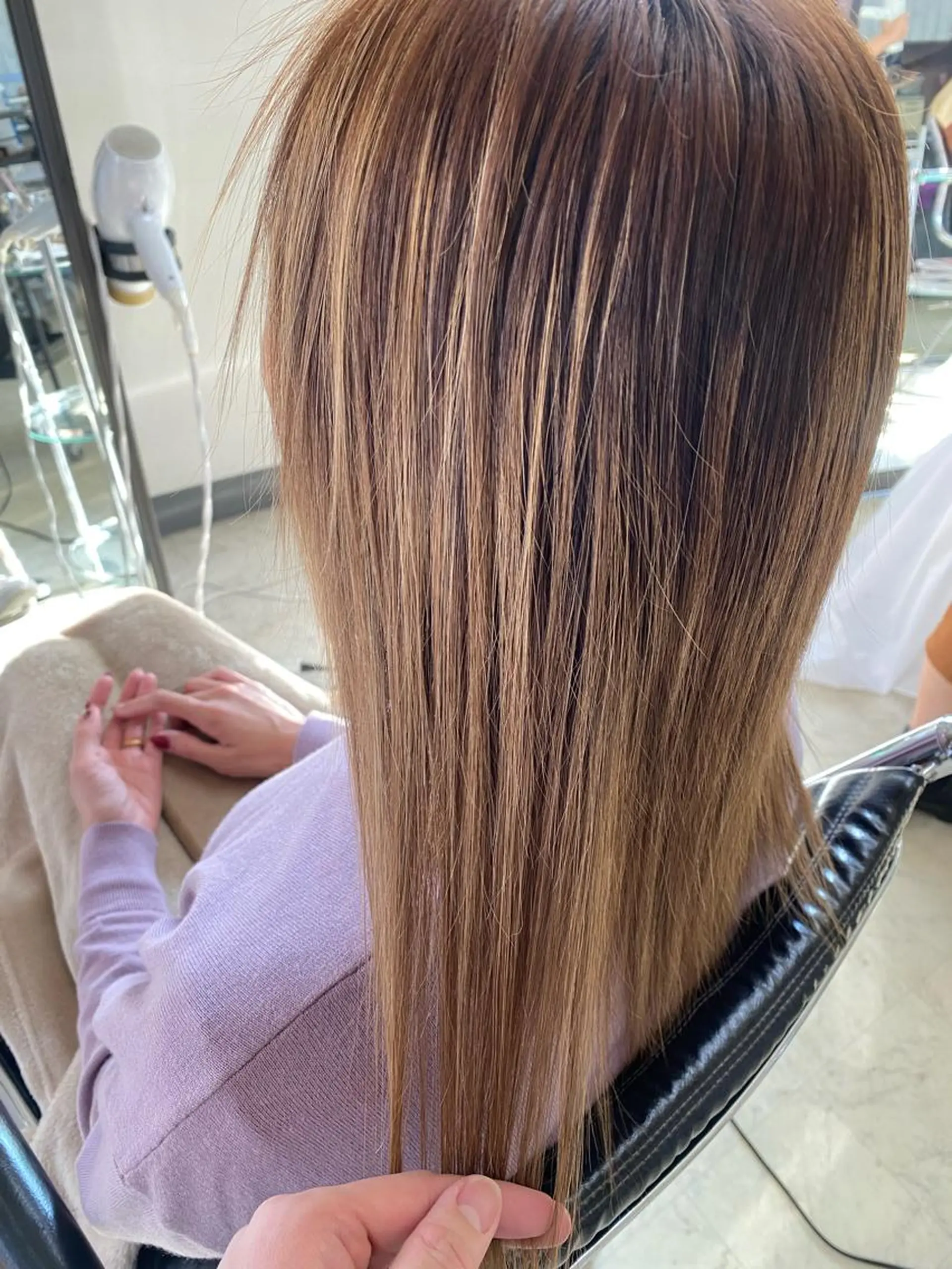 セミロング 髪質改善 トリートメント EXCIA所属・imaizumi takuyaのヘアスタイル