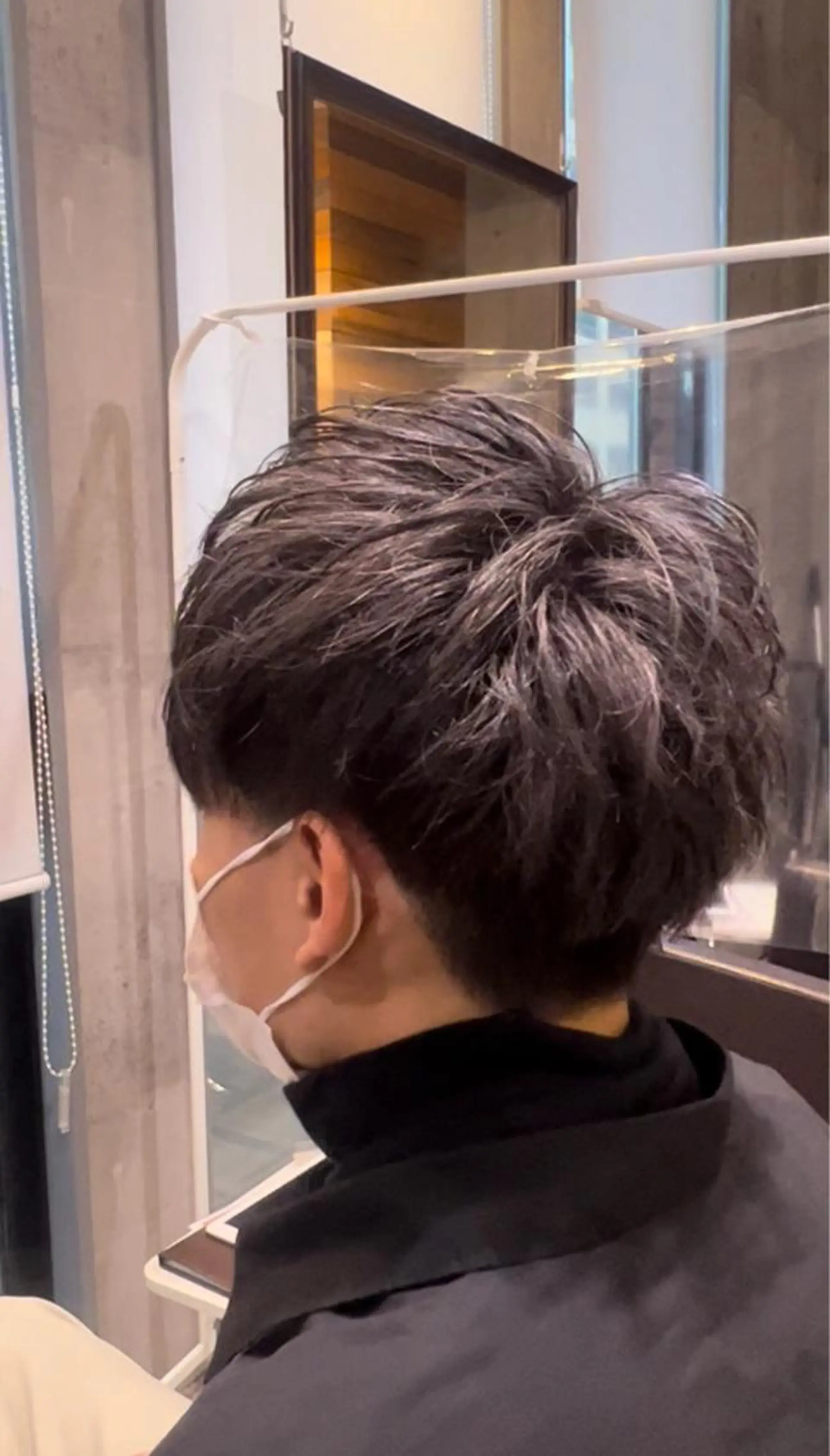 ミディアム カラー パーマ ヘアアレンジ メンズ キッズ ネイル マツエク・マツパ アイブロウ EnBlesS西宮 マンツーマン神道有基のヘアスタイル