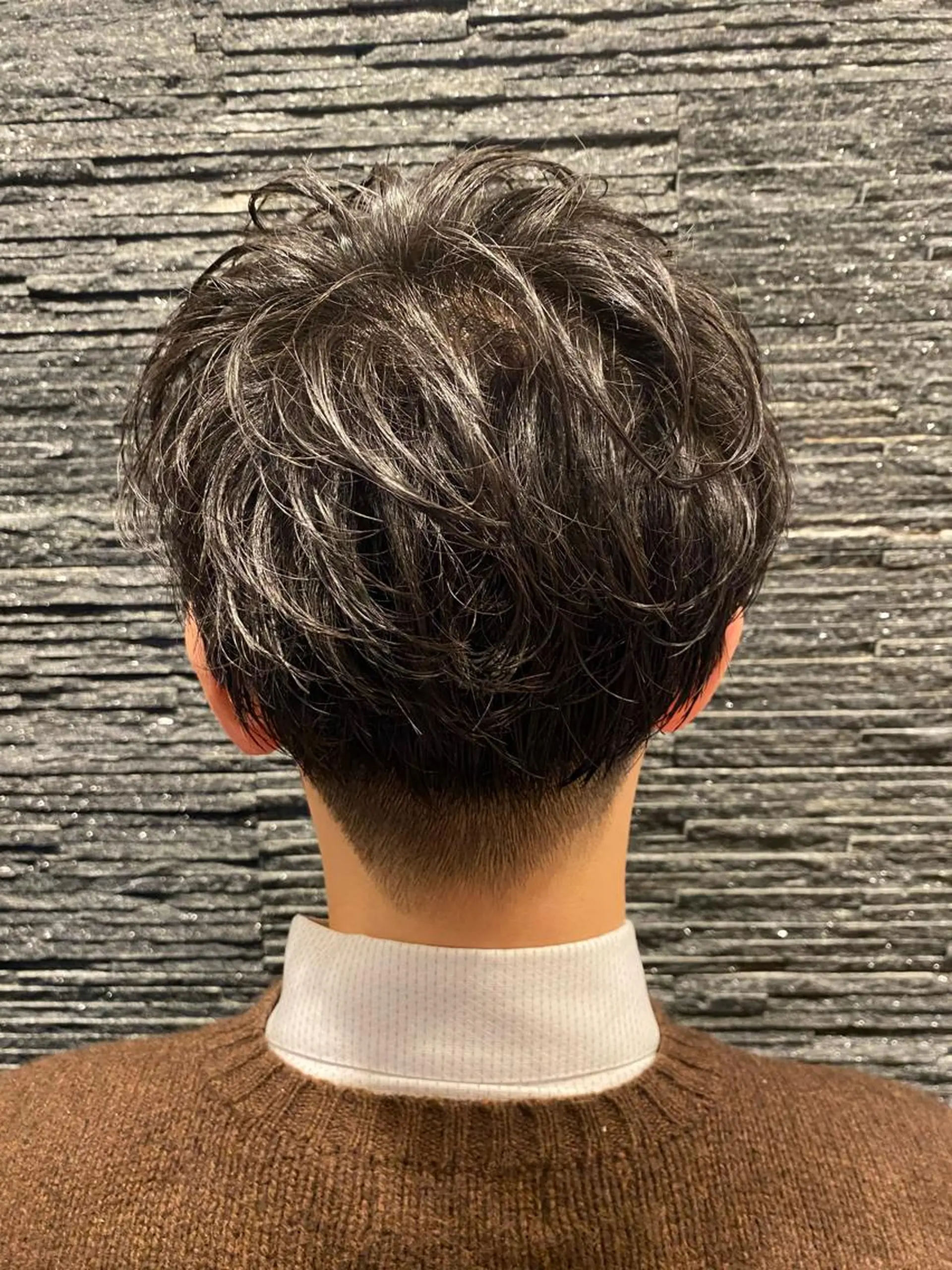 ミディアム 齋藤 大晟のヘアスタイル