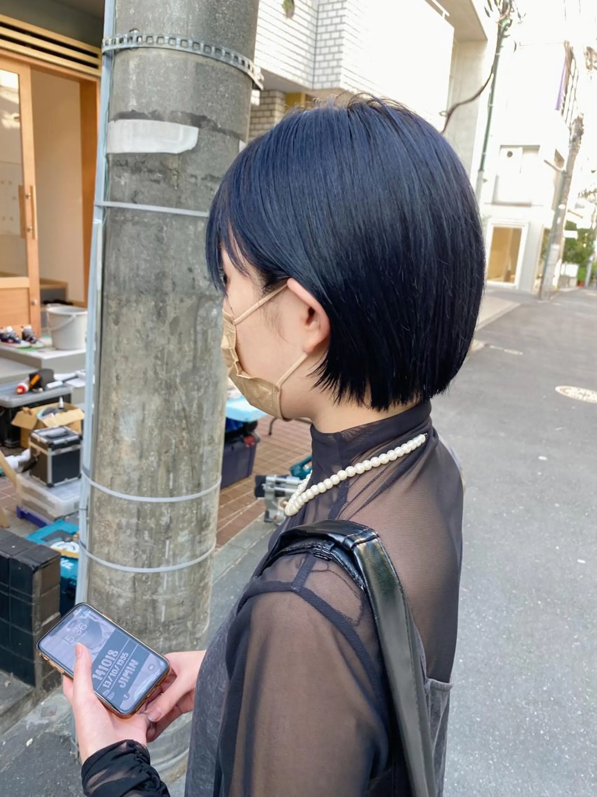 ショート カラー 🟩白髪ぼかし/ボブ /ショートヘア/大司のヘアスタイル