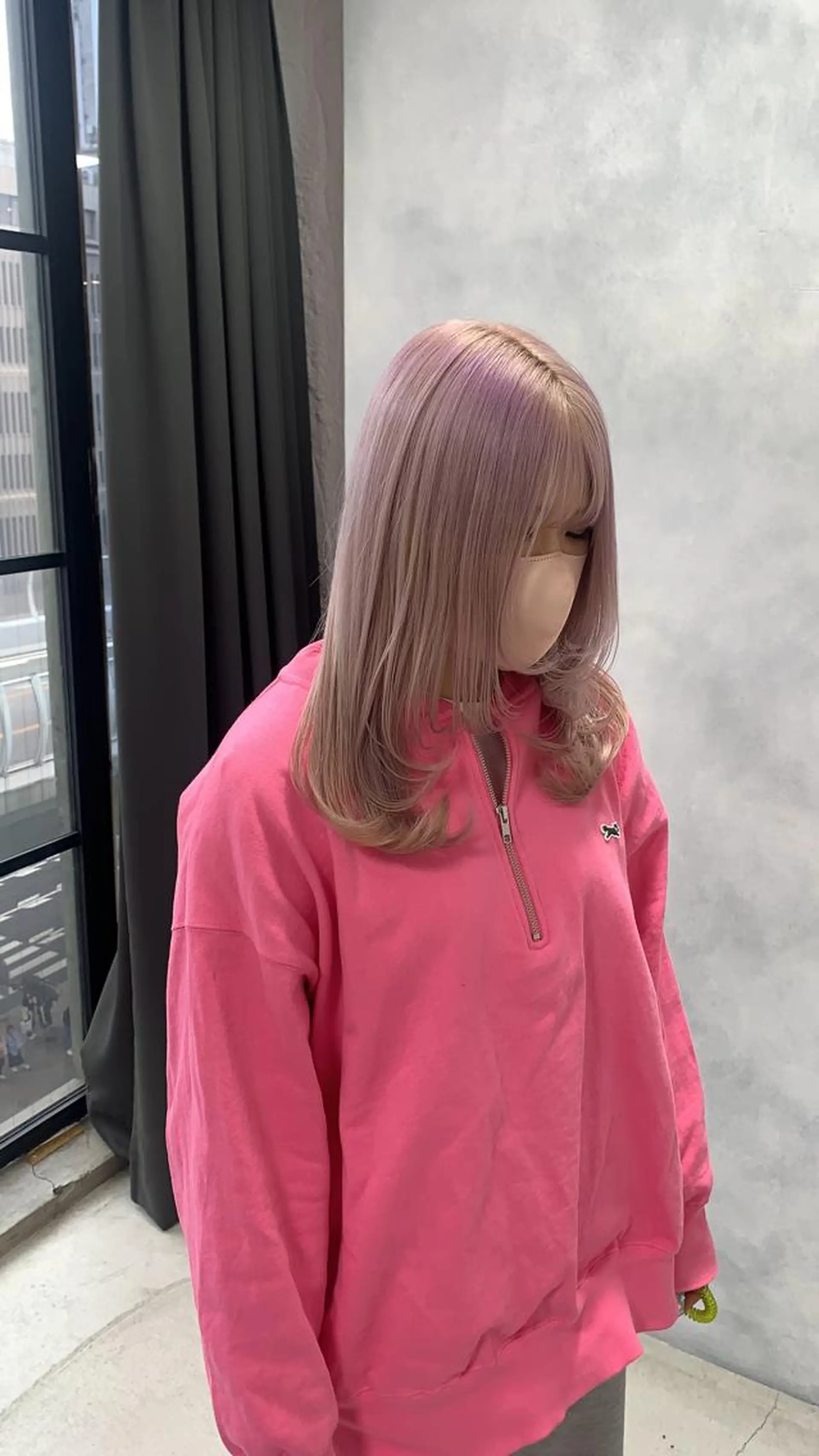 セミロング 派手髪支持率No1 Eisukeのヘアスタイル