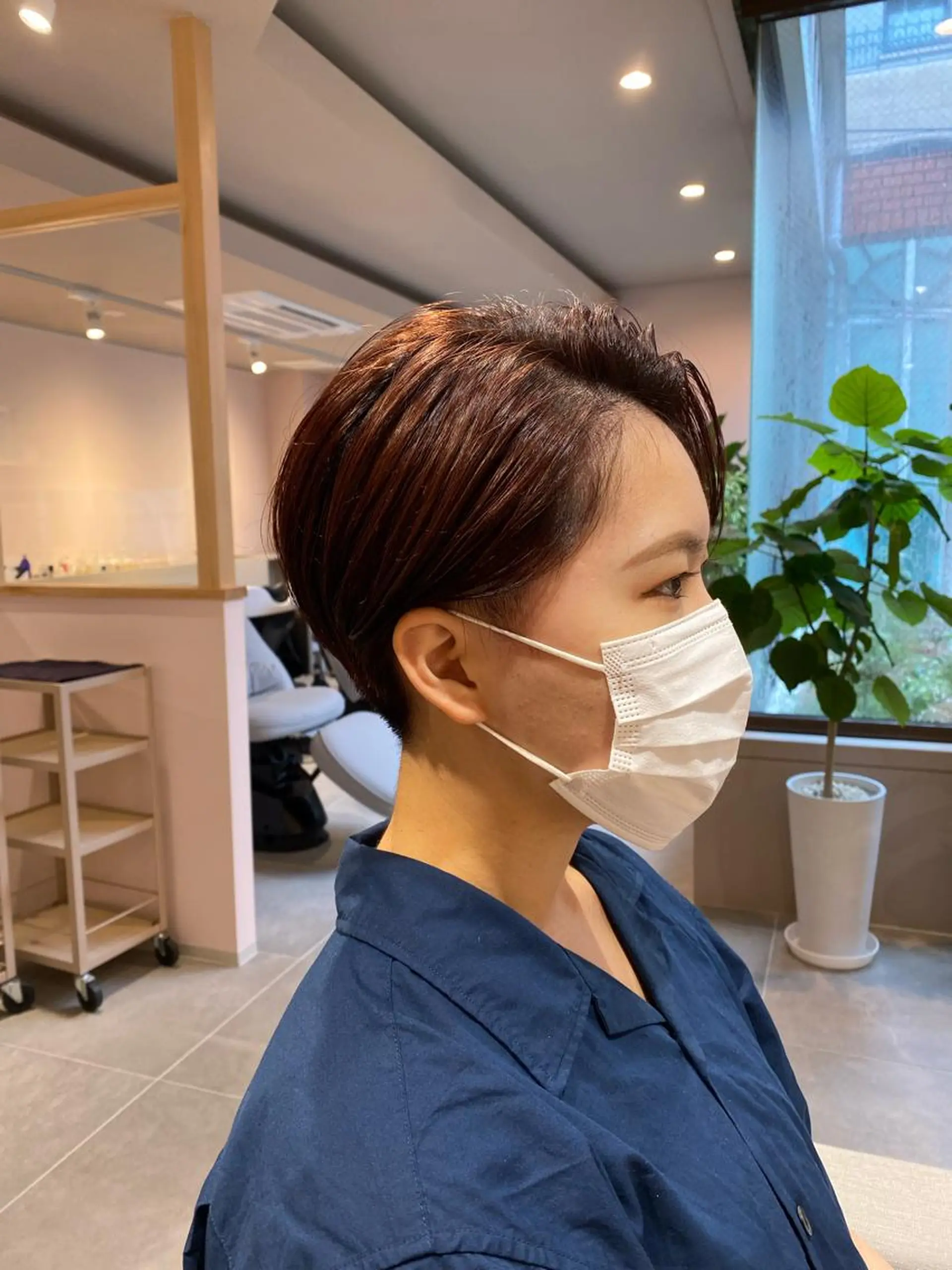 ショート ショートヘア カット nagisa /縮毛矯正のヘアスタイル