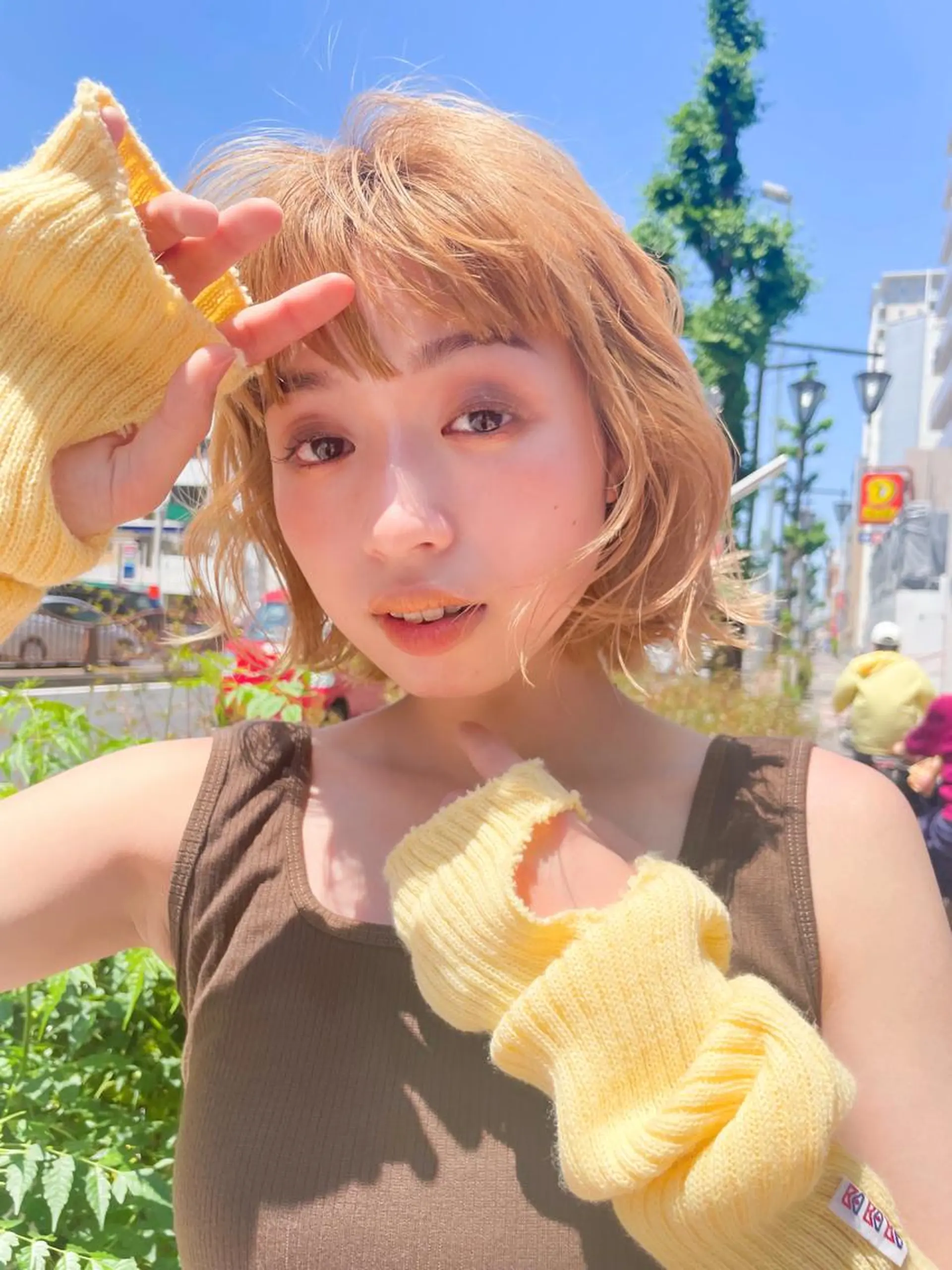 ショート カラー ヘアカラー トリートメント レイヤー/高橋 みく /池下/千種のヘアスタイル