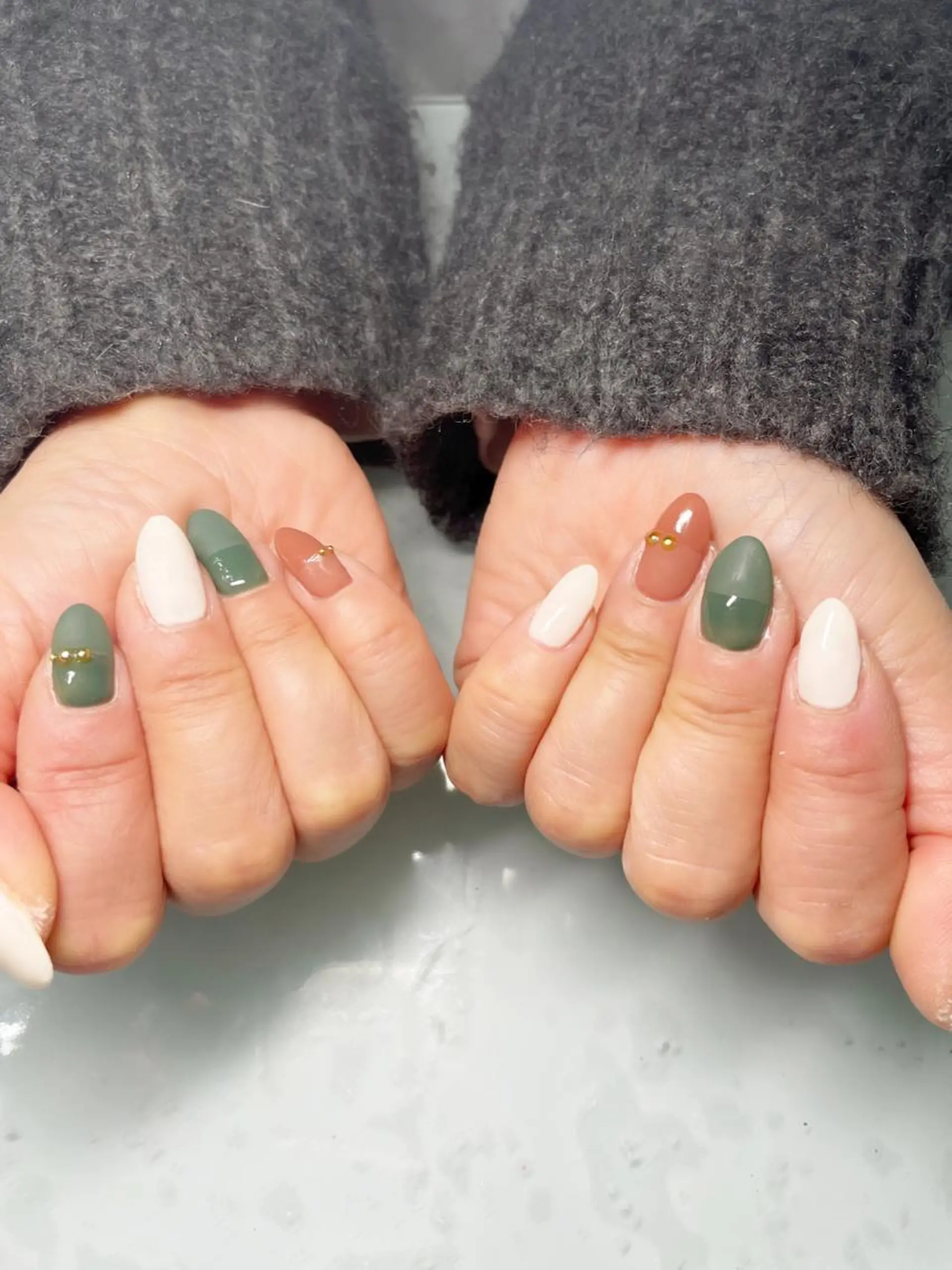 ネイル アートネイル ハンドネイル oki nailのネイルデザイン