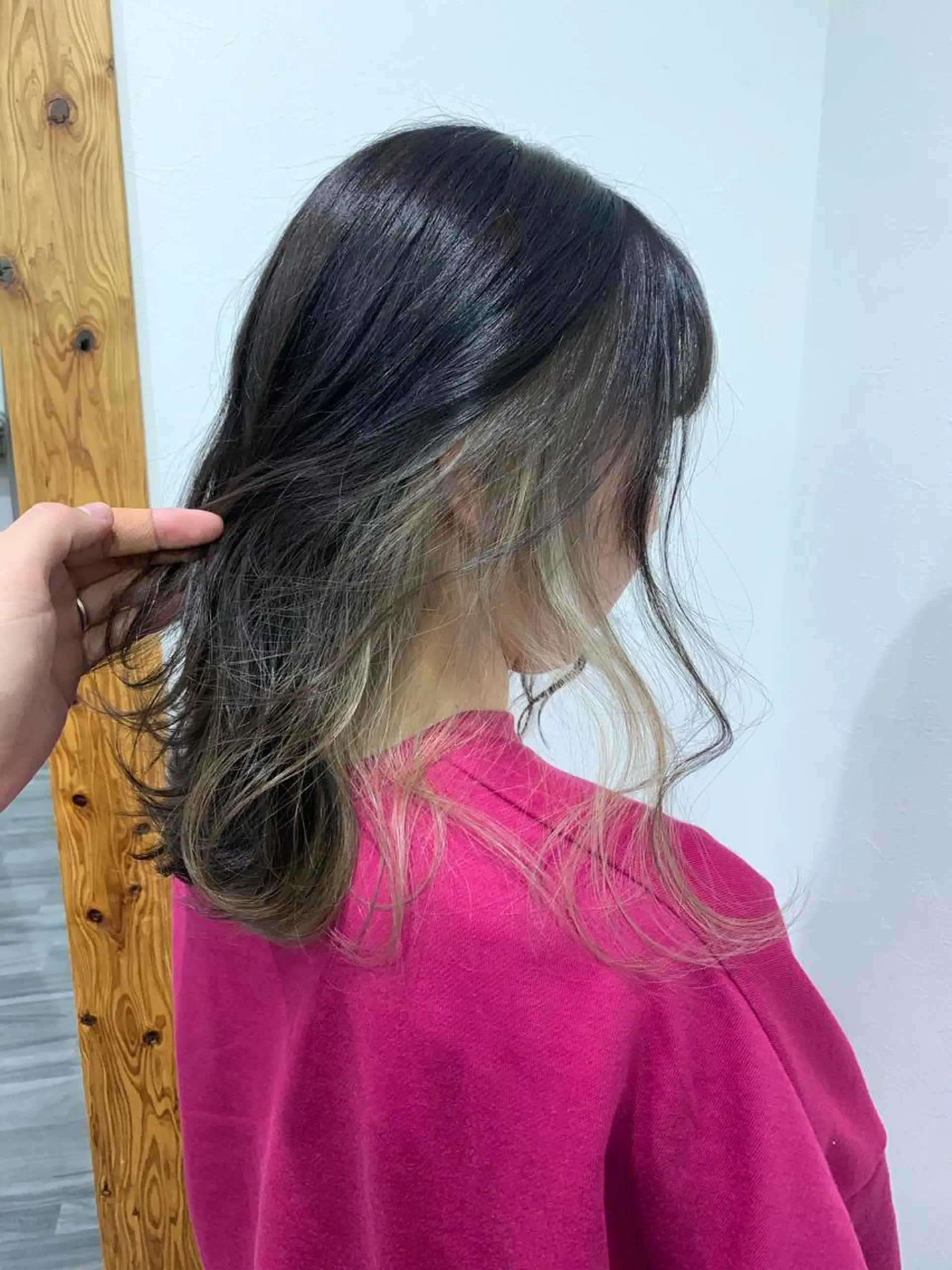 セミロング 平田 広大のヘアスタイル