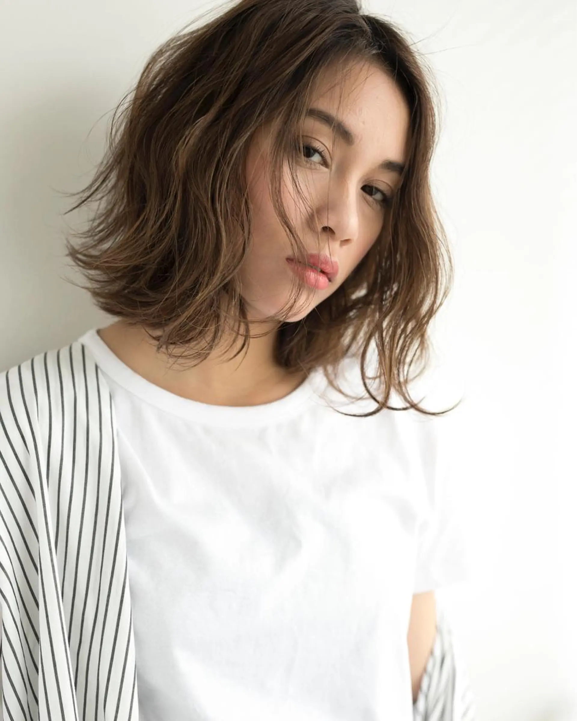 ミディアム カラー メンズカットグラデー ションカラー/ケイゴのヘアスタイル