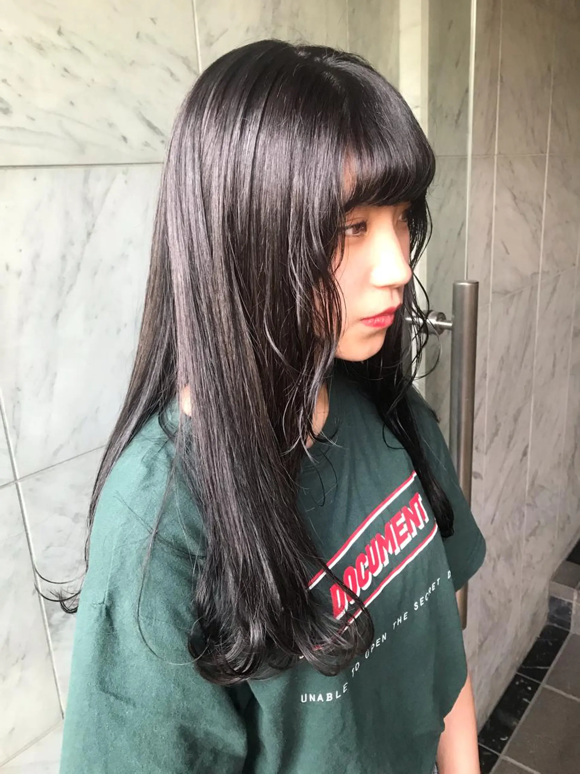 ロング カラー 🧡色落ちまで2度綺 麗なカラー🧡ヨシキのヘアスタイル