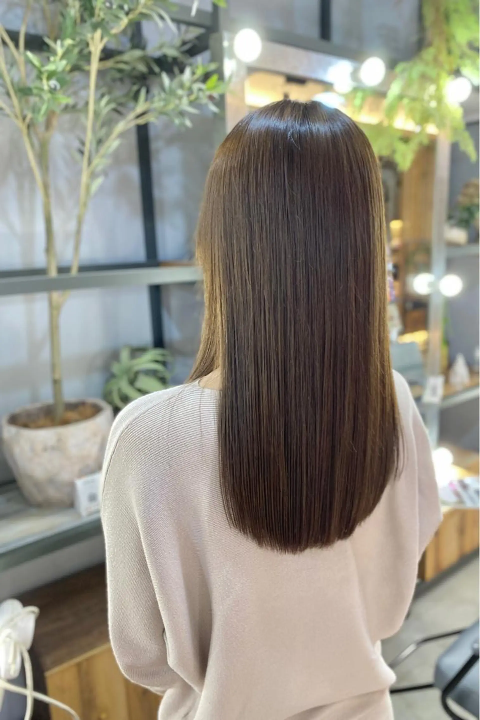 ロング カラー パーマ 菊地 紗矢のヘアスタイル