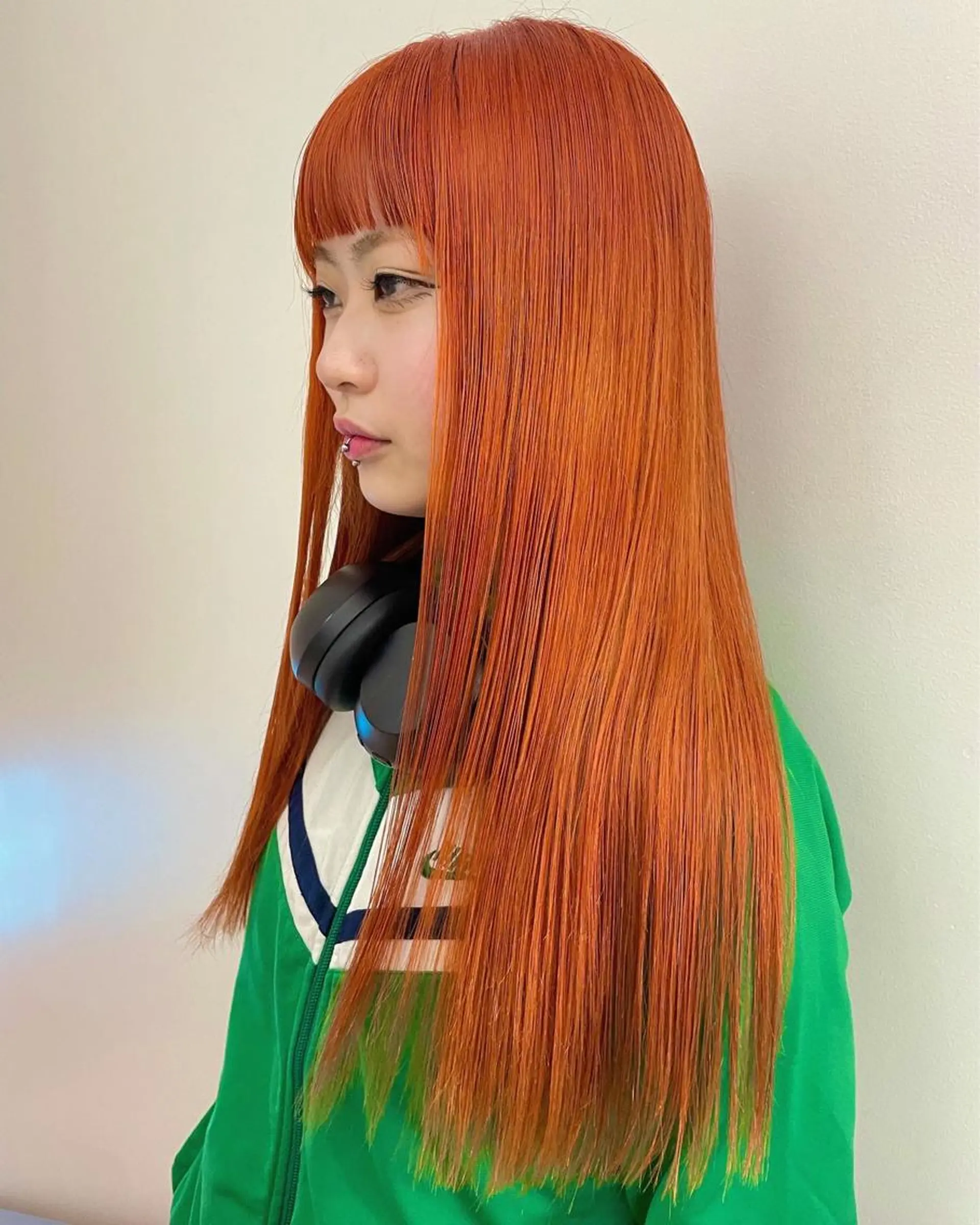 ロング カラー 卒業式のヘアスタイル ヘアカラー hair&nail ☯️アイリ☯️のネイルデザイン