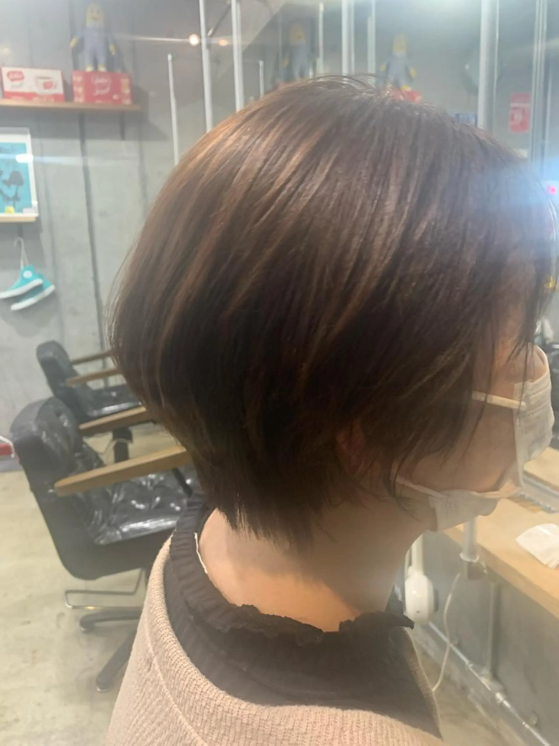 ショート カラー ショート🌼パーマ 本間正子のヘアスタイル