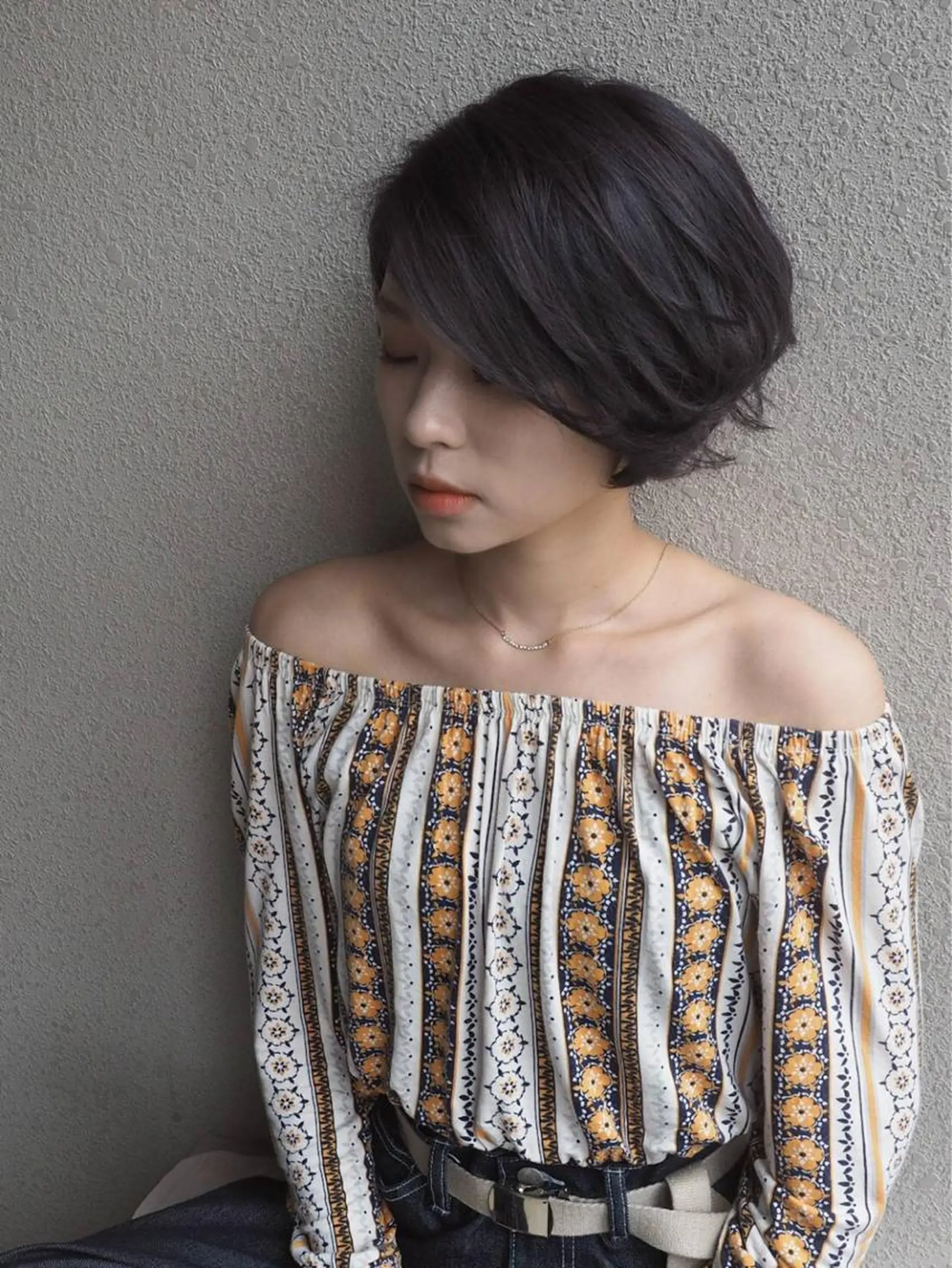 ショート カラー SHE. hairdesignのヘアスタイル