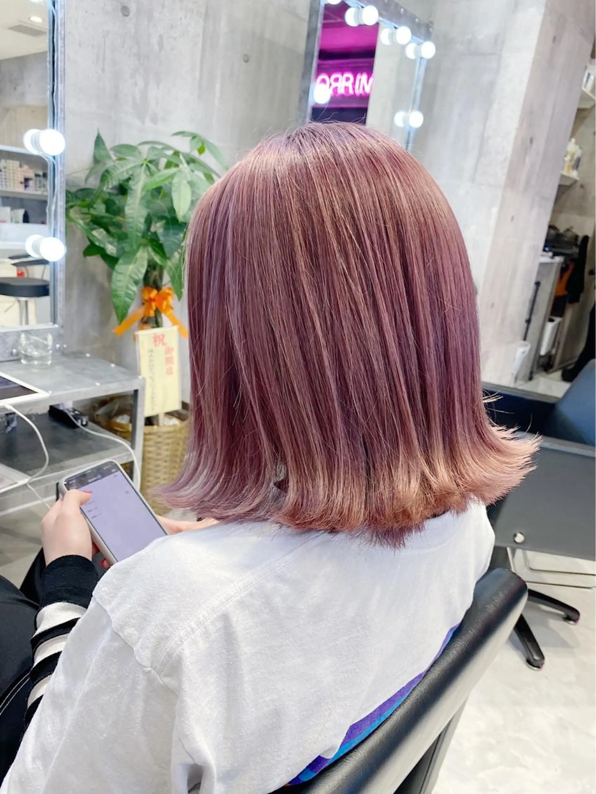 ショート アッシュ アッシュグレー パープルカラー 外国人風カラー 韓国風ヘア ヘアカラー トリートメント ヘアセット メンズ特化モテヘア 🌙Nanakaのヘアスタイル